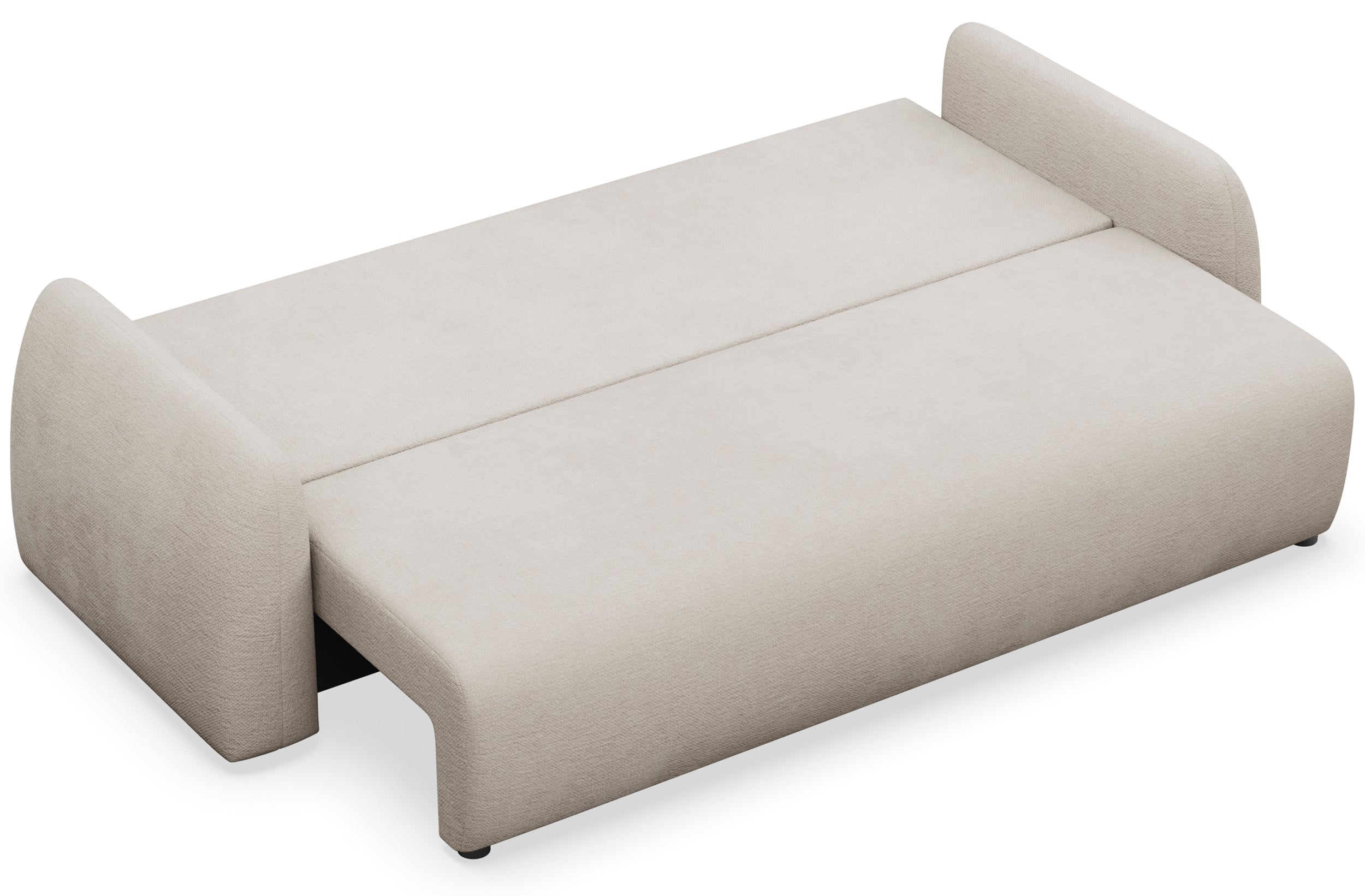 selsey-nubelle-dreisitziges-ausklappbares-sofa-mit-stauraum-hellbeige-hydrophobe image 3