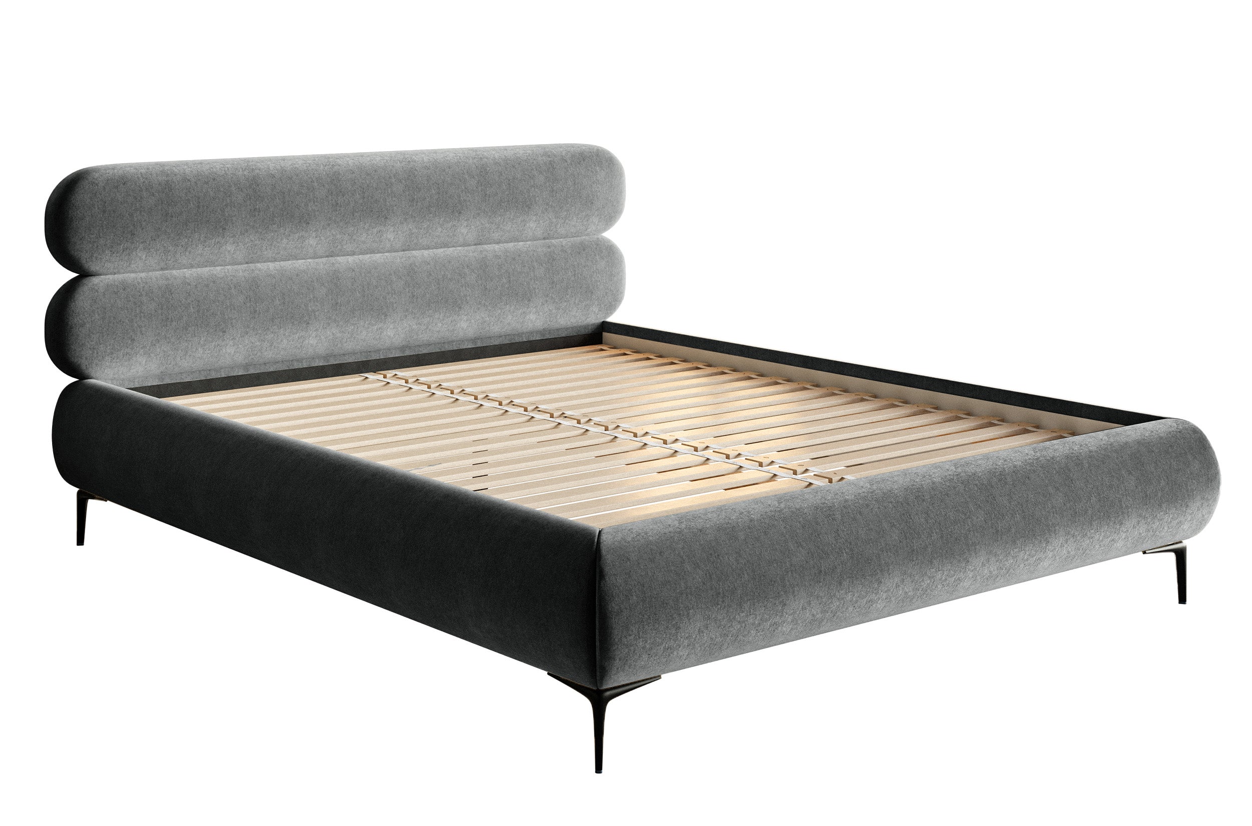selsey-roule-polsterbett-180x200-cm-grauer-velours-schwarze-beine image 7