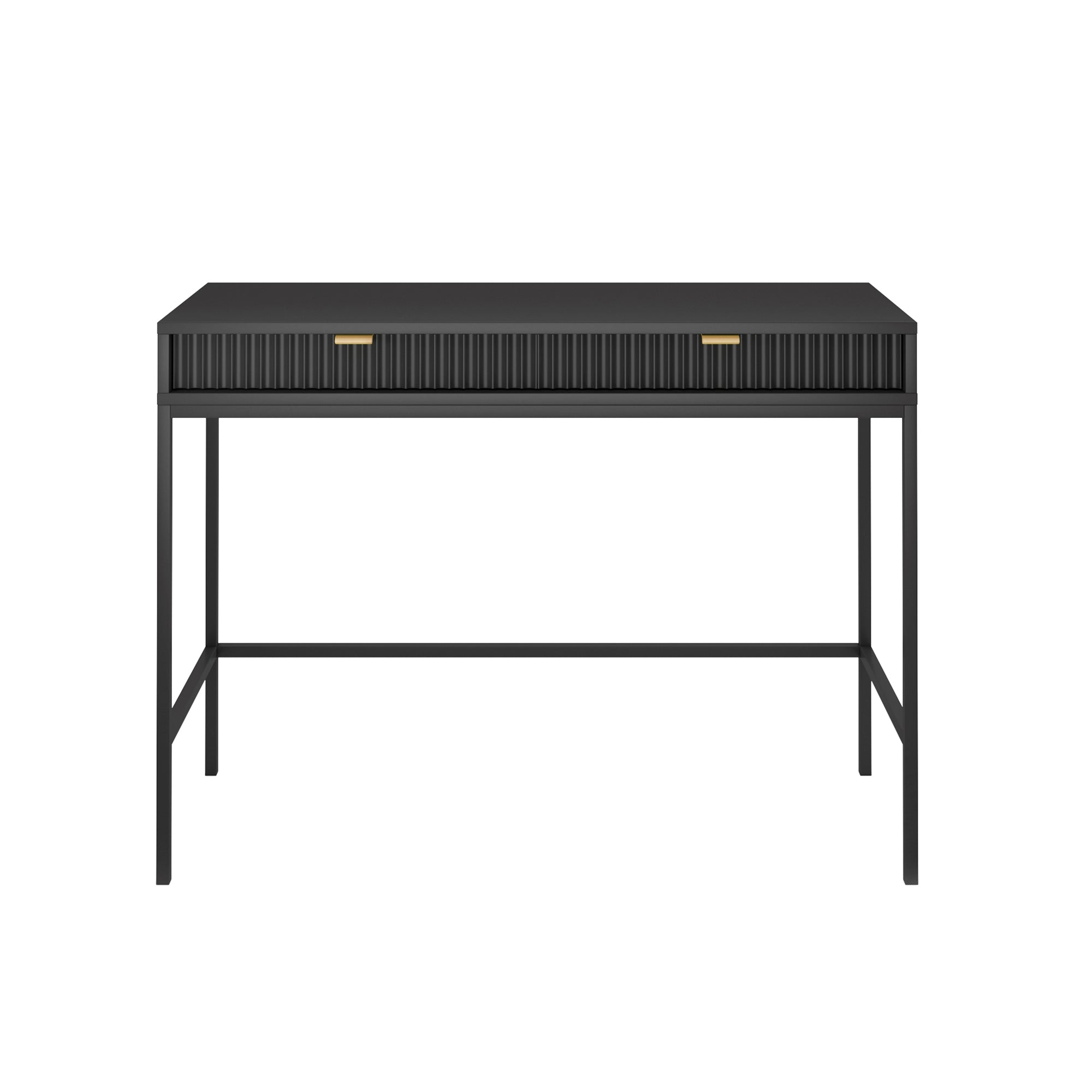 selsey-vellore-schminktisch-schreibtisch-104-cm-schwarz-mit-rillenfronten image 3
