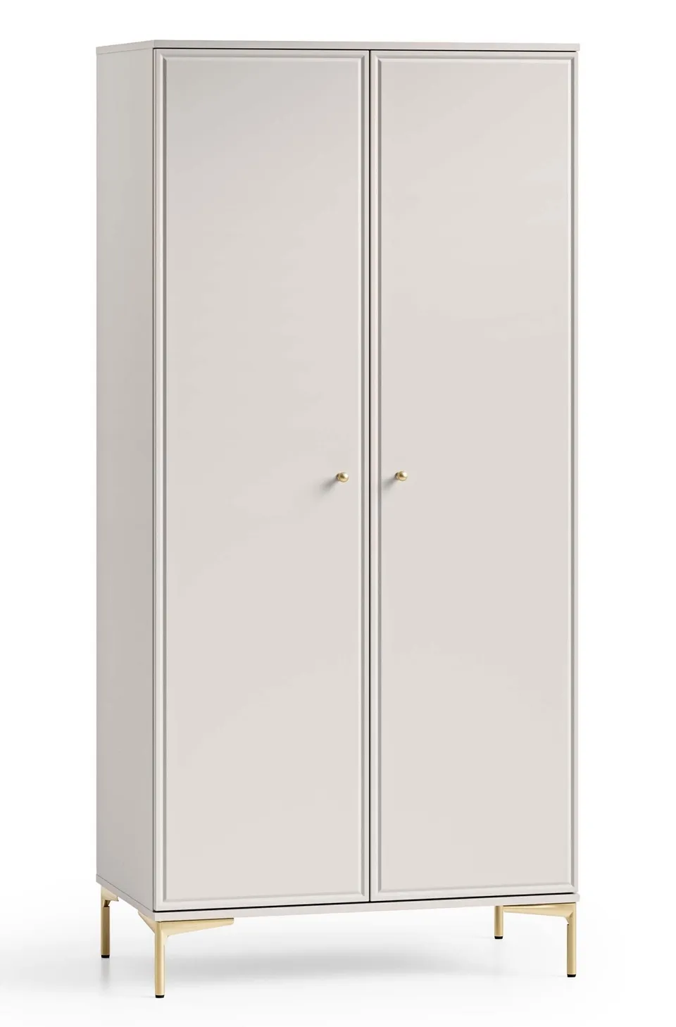 selsey-sandro-kleiderschrank-89-cm-zweit-rig-kaschmir image 1