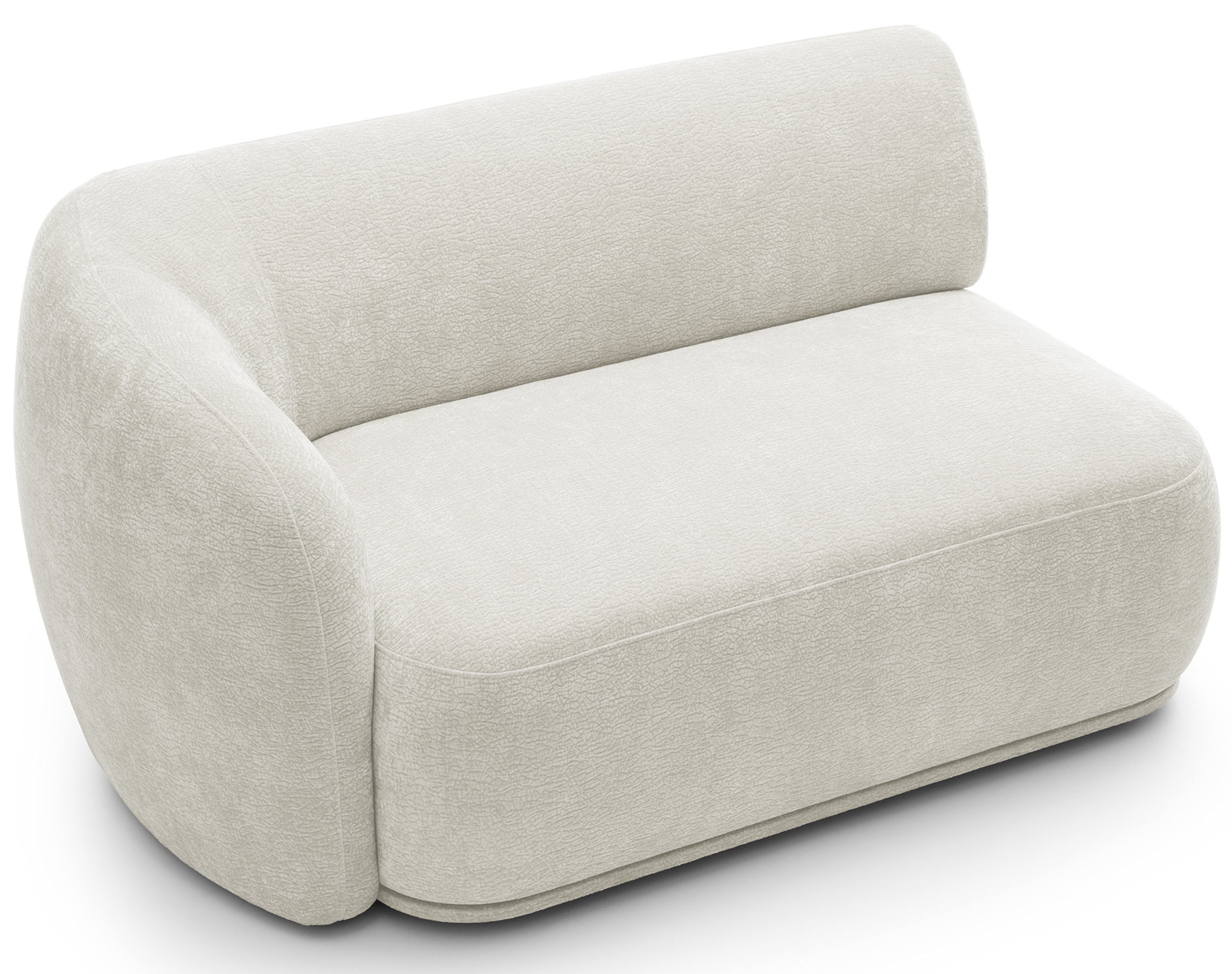 selsey-bommo-doppelmodul-links-cremefarbene-chenille-modulares-sofaelement image 1