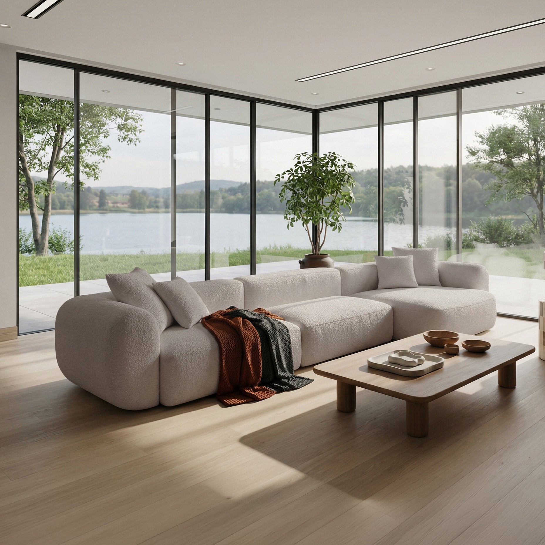selsey-baomi-modulares-ecksofa-xxl-l-form-rechts-hellbeiges-chenille image 2