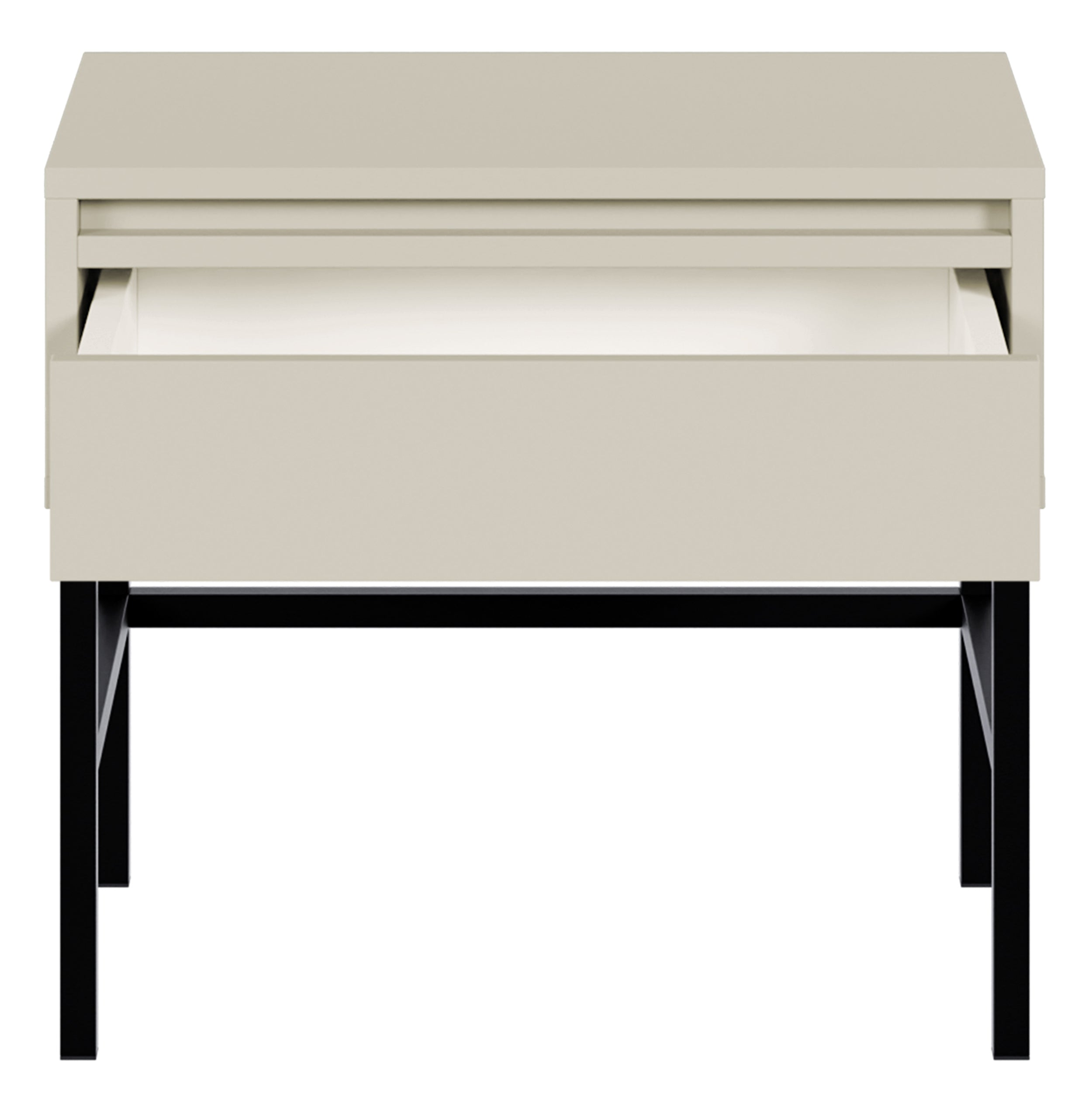 selsey-evo-nachttisch-50-cm-mit-schublade-kaschmir-stahlgestell image 3