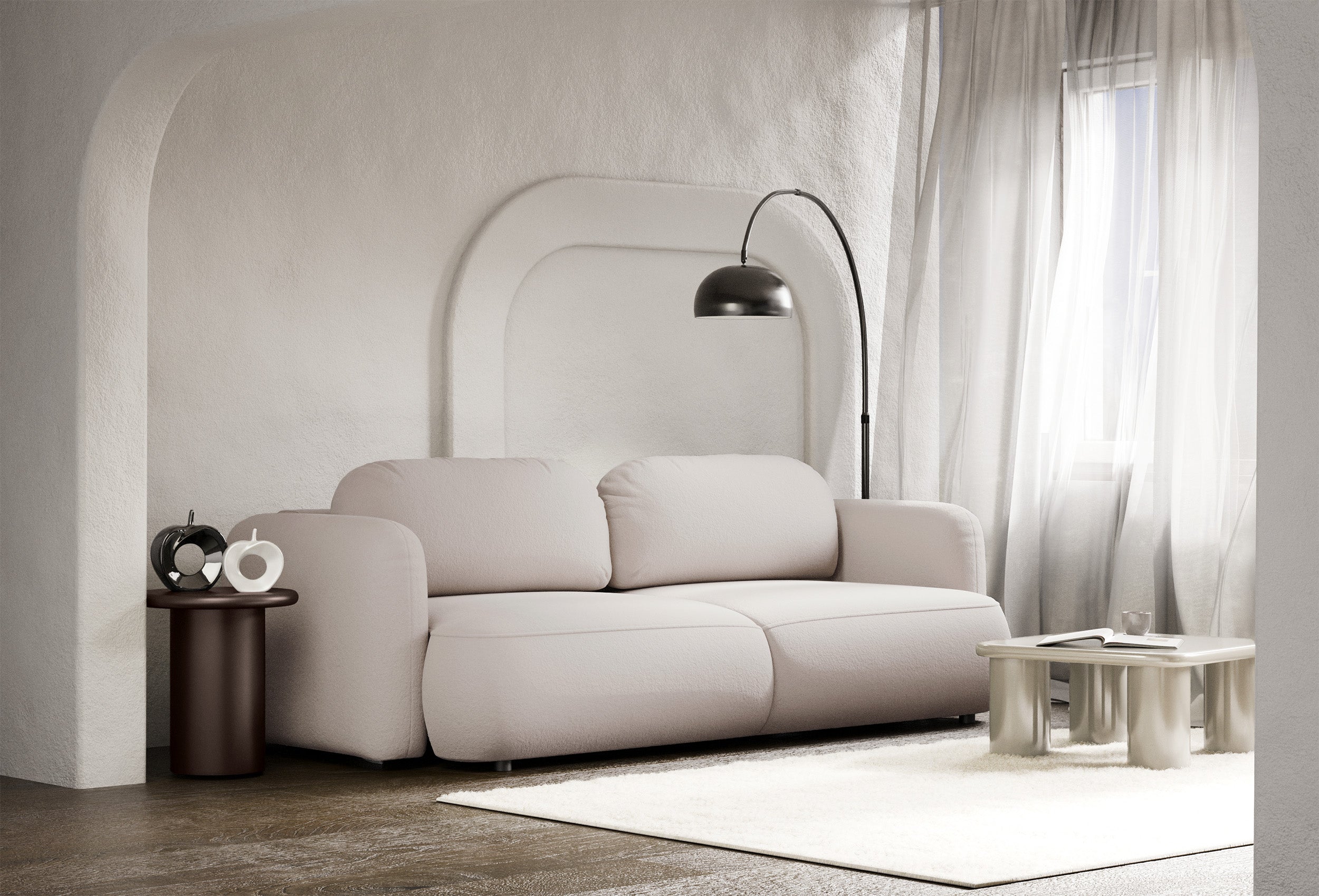 selsey-tvoya-3-sitzer-sofa-ausklappbar-hellbeiges-chenille image 3