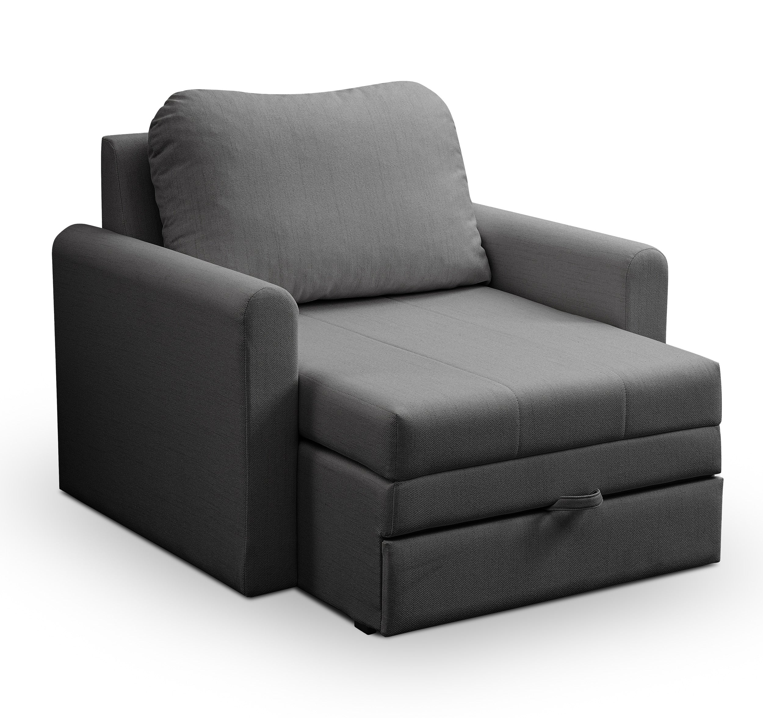 selsey-dejano-dunkelgrauer-klappstuhl-schlafsessel-aus-geflecht image 1