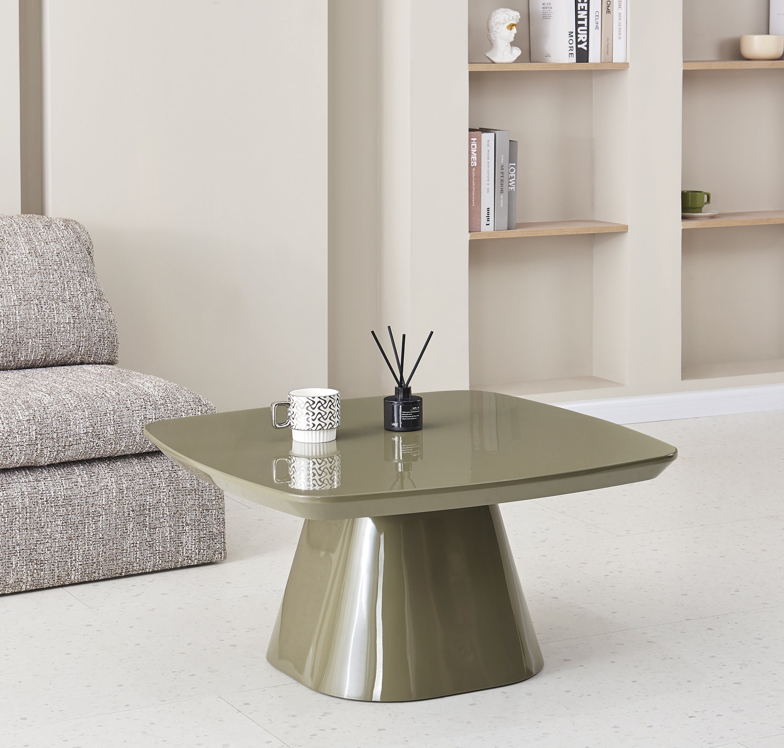 selsey-adievent-couchtisch-80x80-cm-olivgr-n-hochglanz-mdf image 2