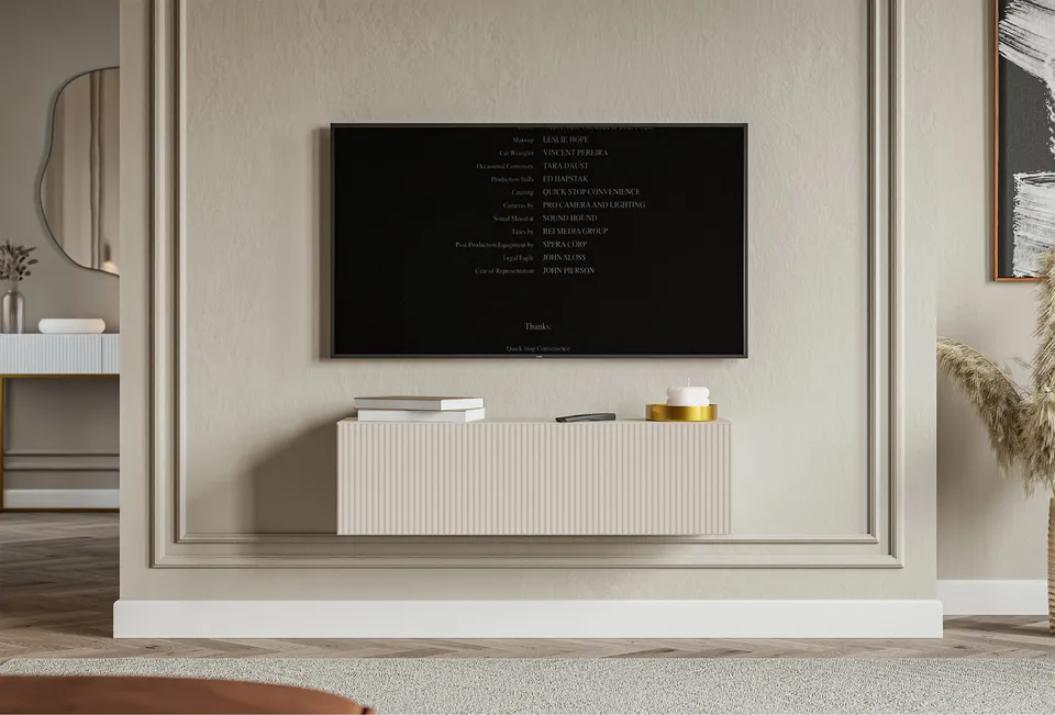 selsey-veldio-h-ngender-tv-schrank-100-cm-1-t-r-gerillt-grau-beige image 1