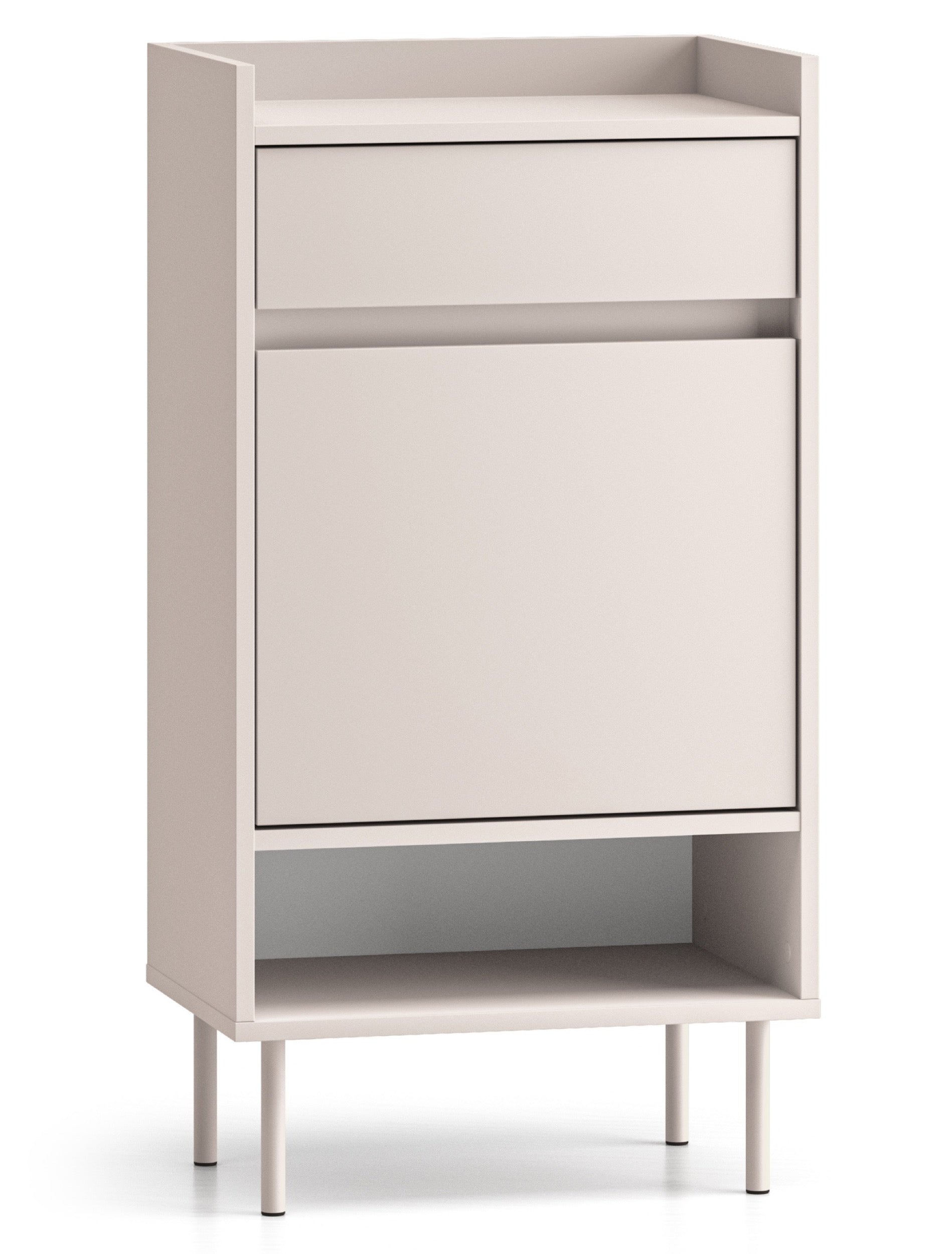 selsey-dioce-schuhschrank-eint-rig-mit-schublade-50-cm-kaschmir image 1