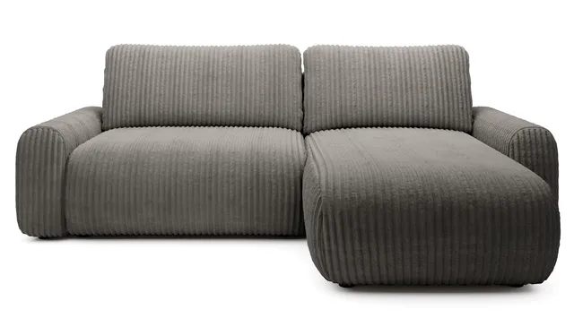 selsey-lelu-ecksofa-mit-schlaffunktion-universell-l-form-dunkelbeige-cord image 1