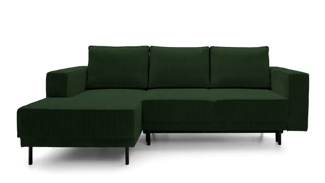 selsey-rodario-mini-ecksofa-mit-schlaffunktion-l-form-links-dunkelgr-ner-cord-mi image 1