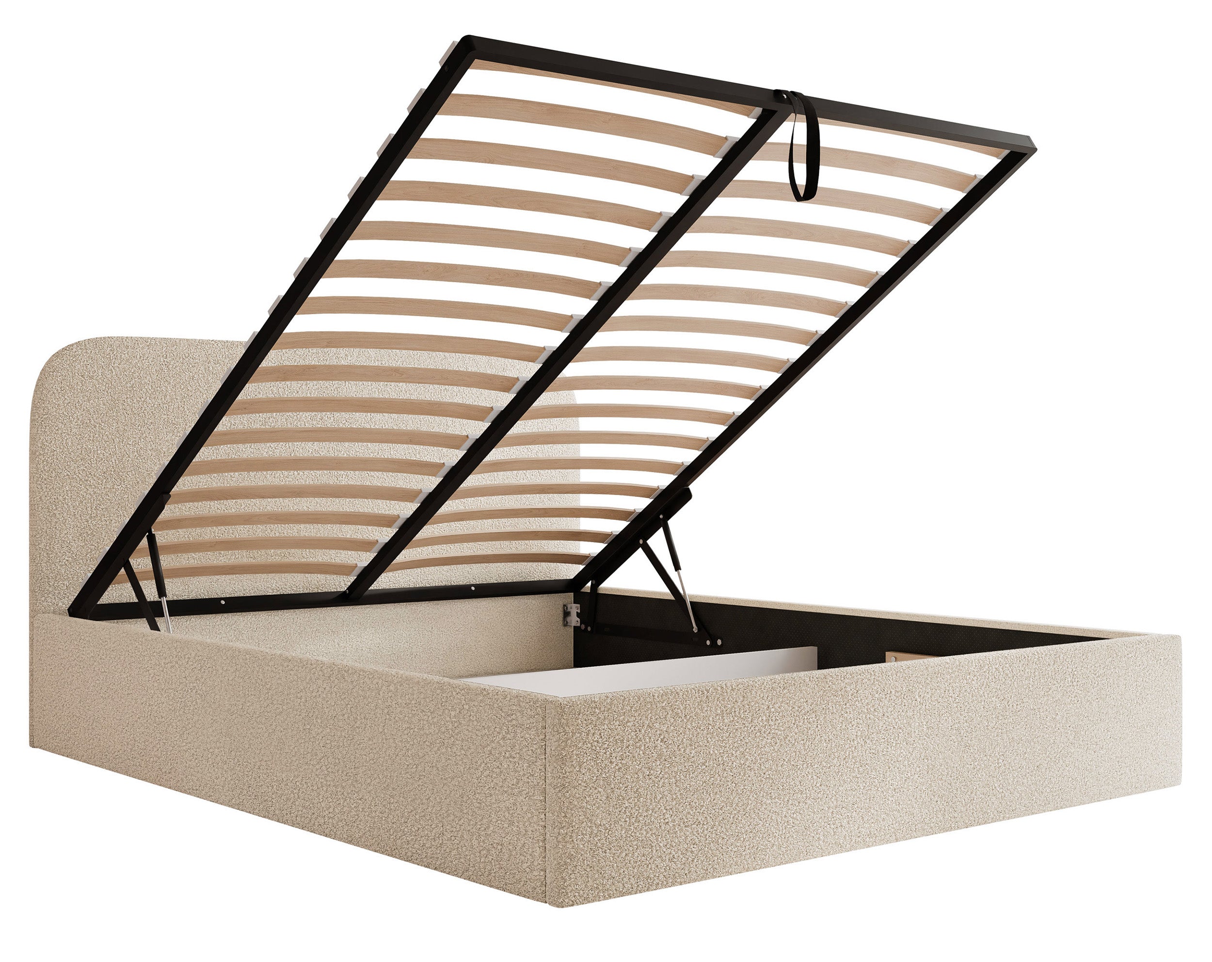 selsey-sonvivo-polsterbett-180x200-cm-mit-bettkasten-hellbeige-boucl-metallrahme image 6