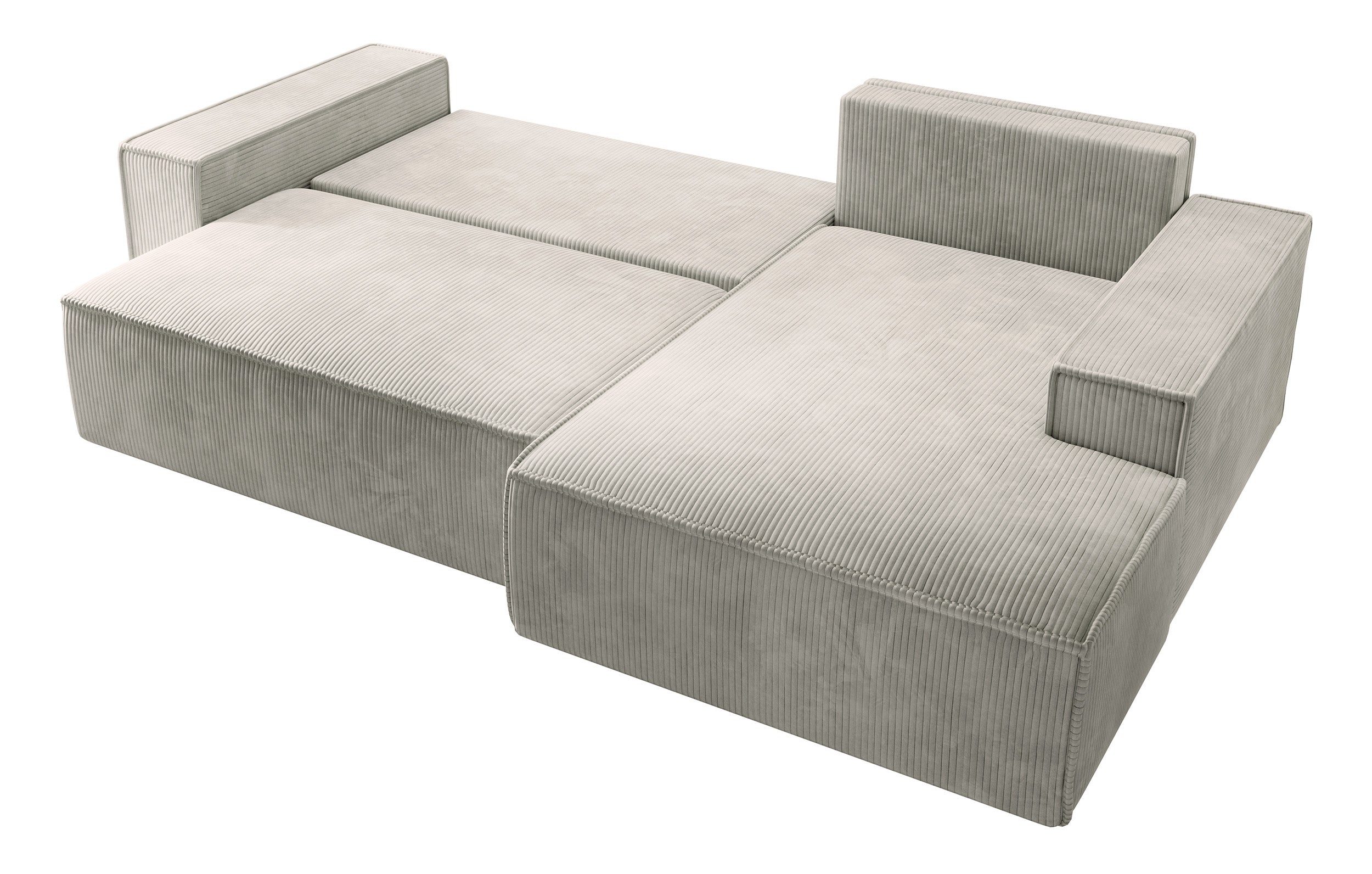 selsey-farese-new-ecksofa-mit-schlaffunktion-rechtsseitig-creme-cord-mit-staurau image 3