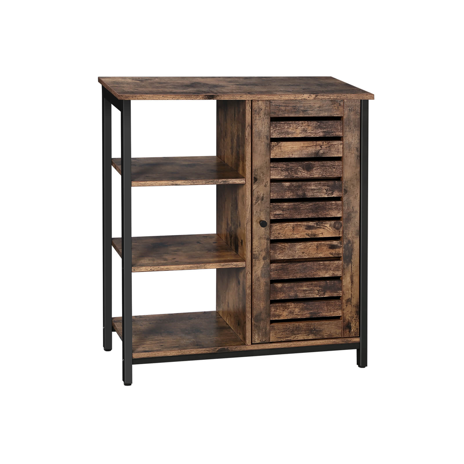 vasagle-schrank-im-industriestil-k-chenschrank-mit-3-ablagen image 1