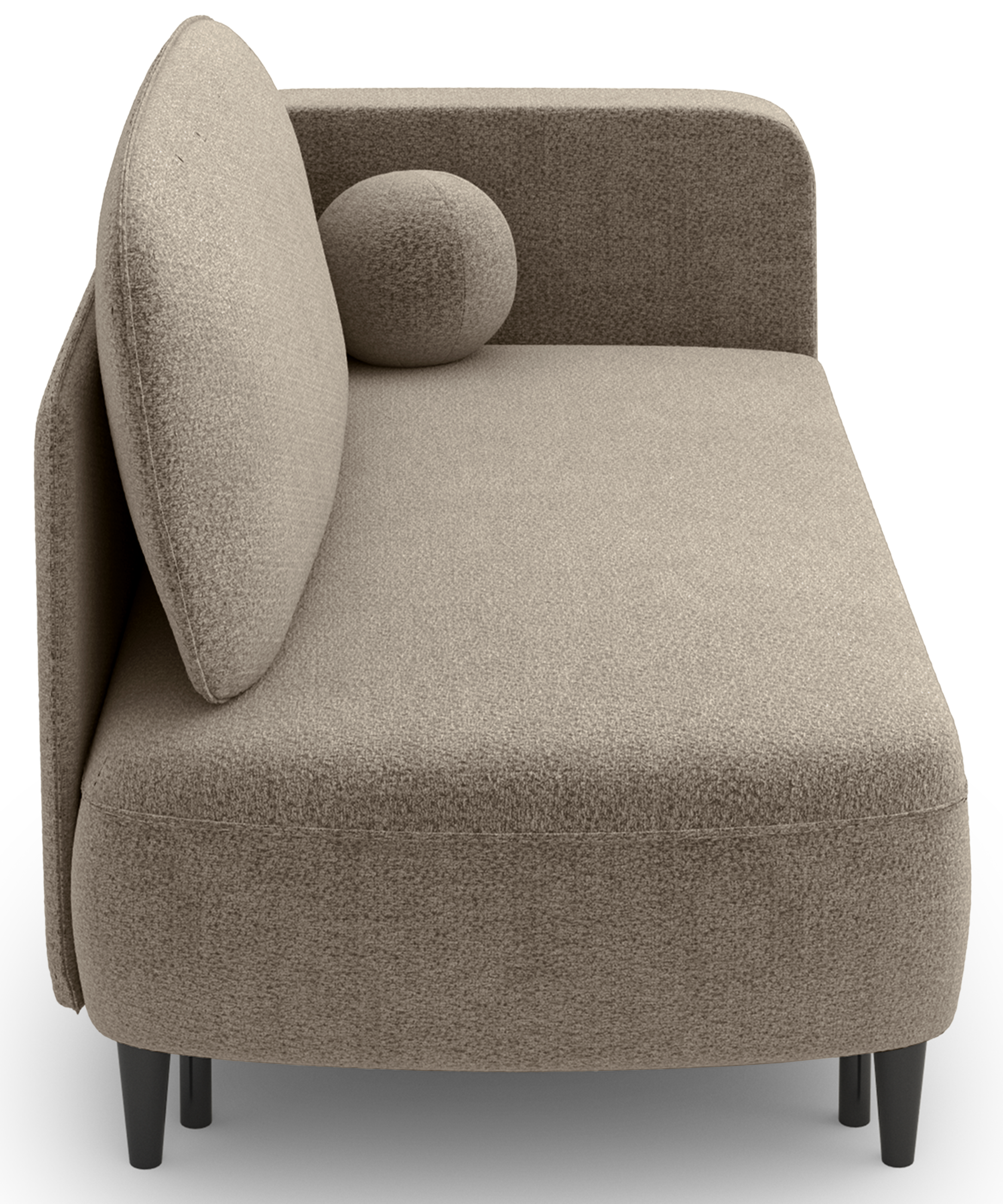 selsey-pinkio-ausziehbare-liege-links-mit-stauraum-dunkelbeige-chenille image 4
