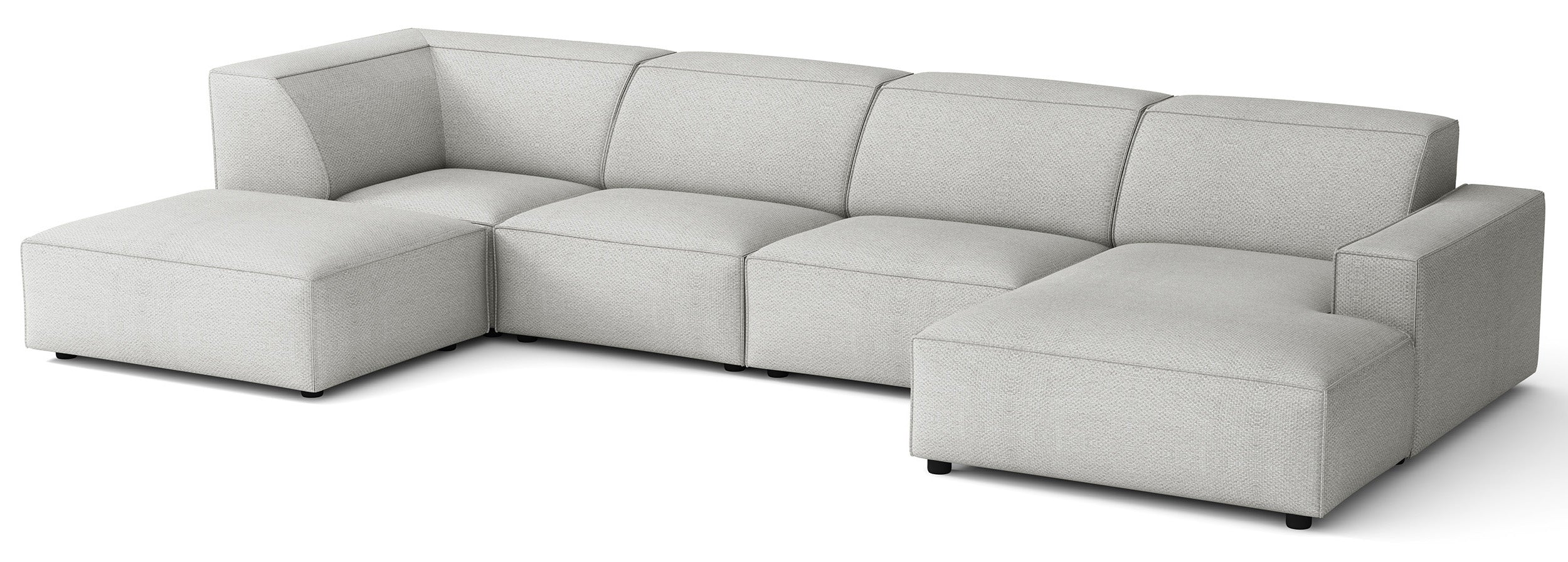 selsey-sellmo-u-f-rmiges-modulares-ecksofa-mit-hocker-links-hellgrauer-hydrophob image 3