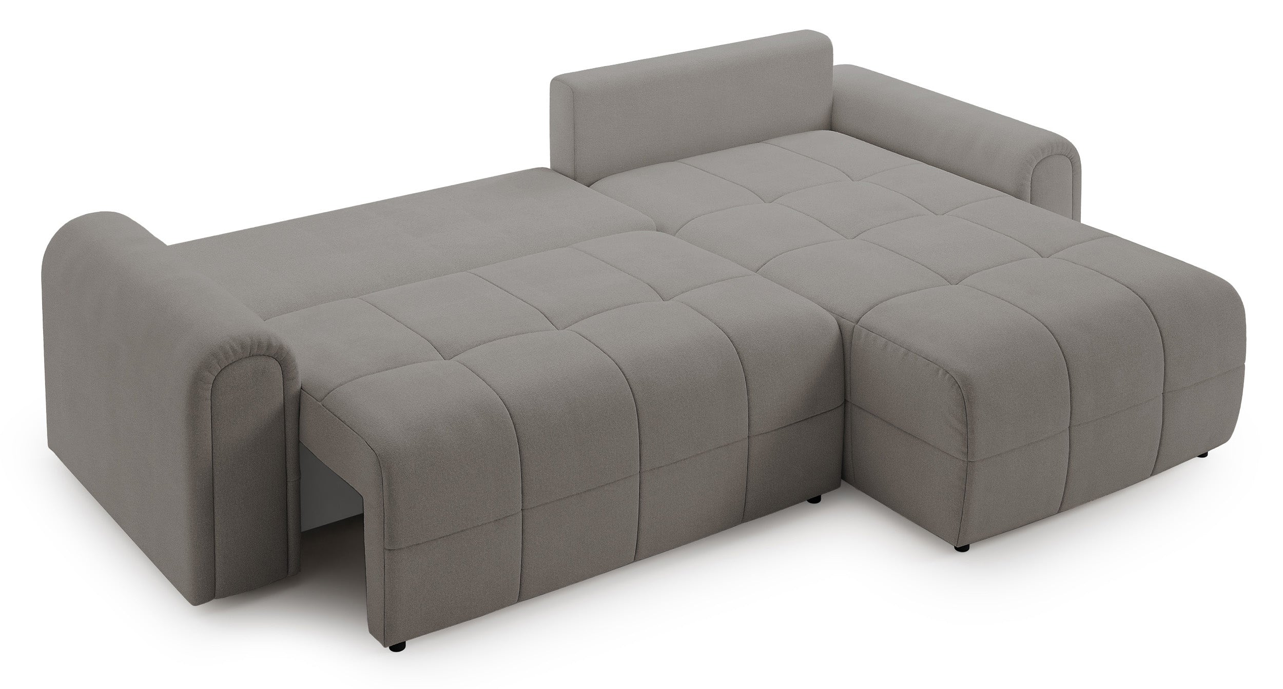 selsey-simolla-ecksofa-mit-schlaffunktion-l-form-rechts-mit-bettkasten-grau-beig image 3