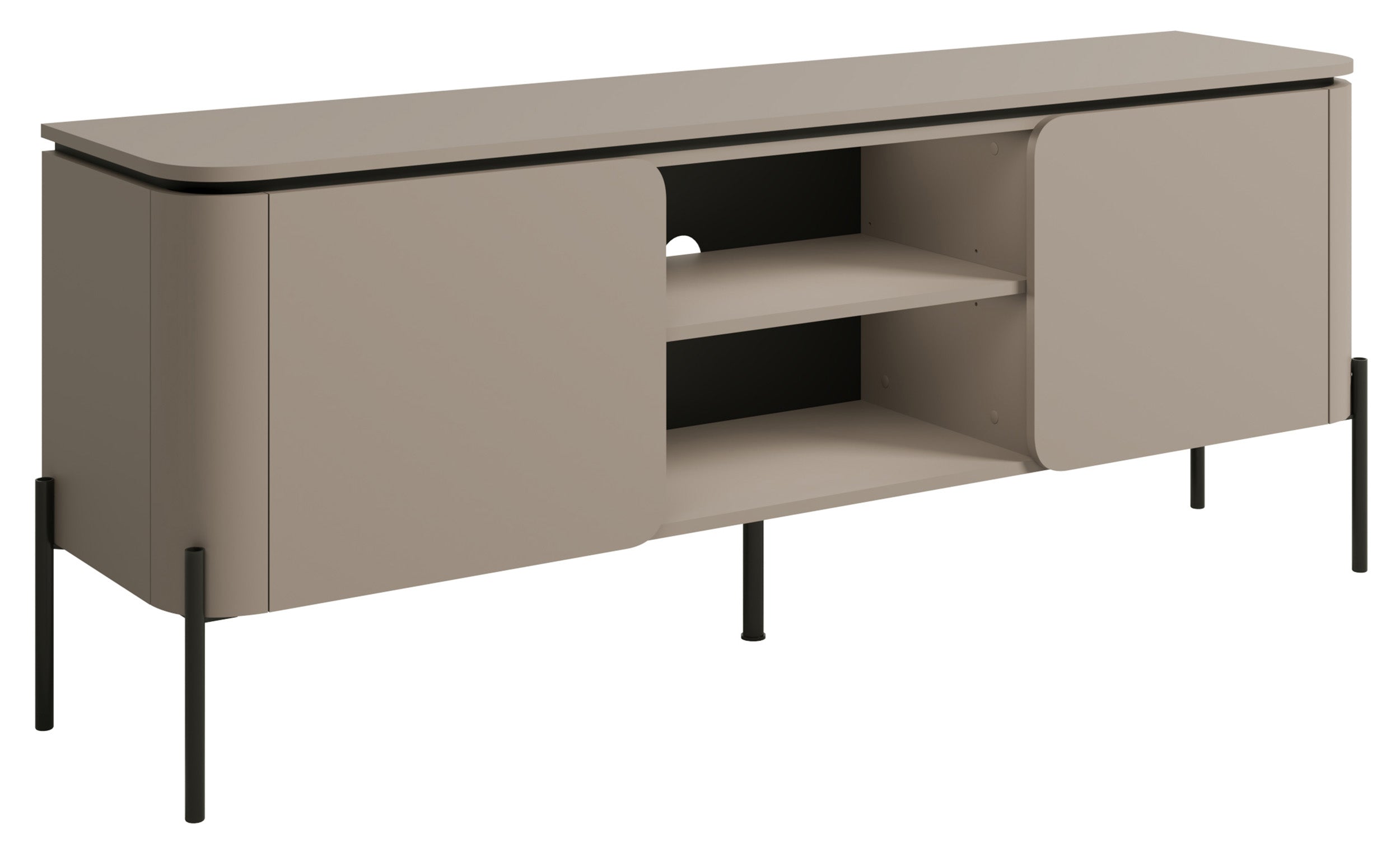 selsey-calderis-tv-schrank-163-cm-congo-mit-zwei-t-ren-und-zwei-f-chern image 1