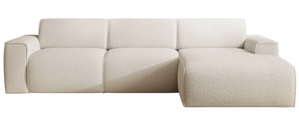 selsey-bouvi-ecksofa-l-form-rechts-creme-boucl image 1