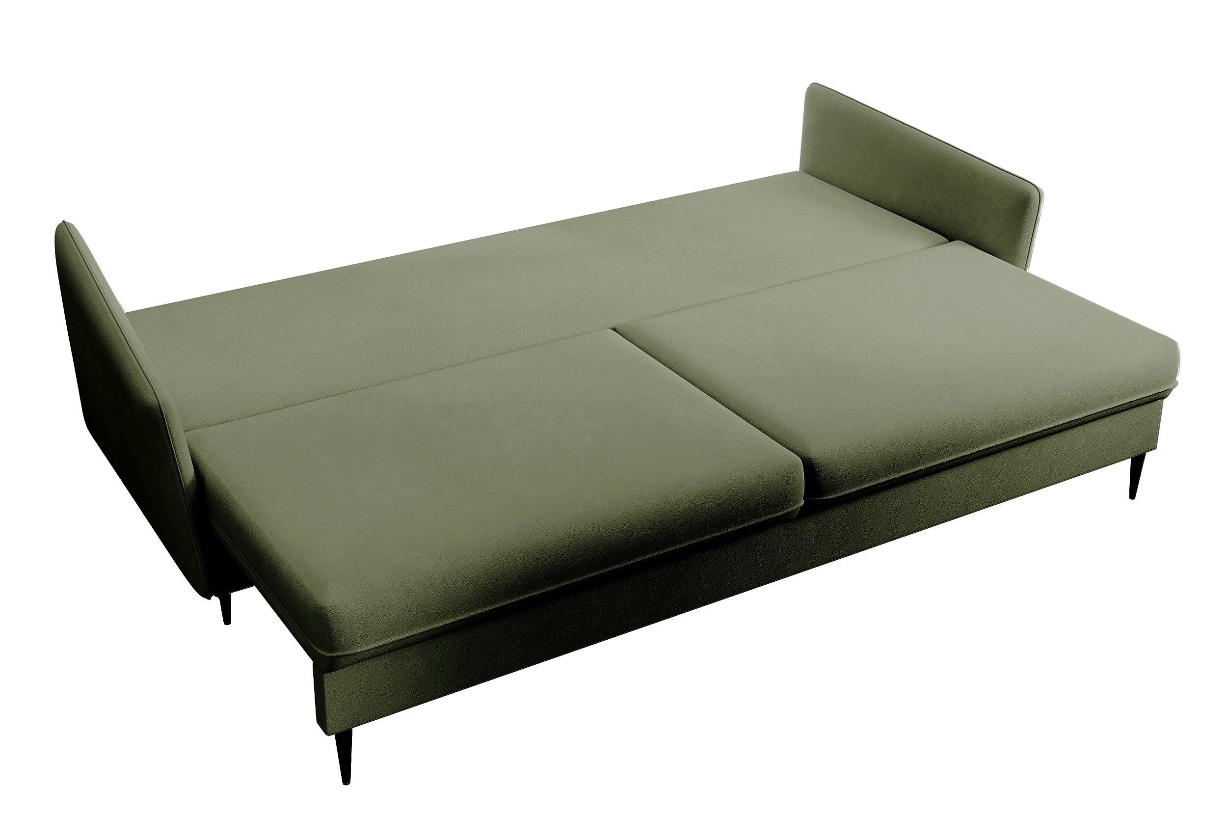 selsey-volio-3-sitzer-sofa-salbeigr-n-samt-wasserabweisend-schwarze-beine image 8