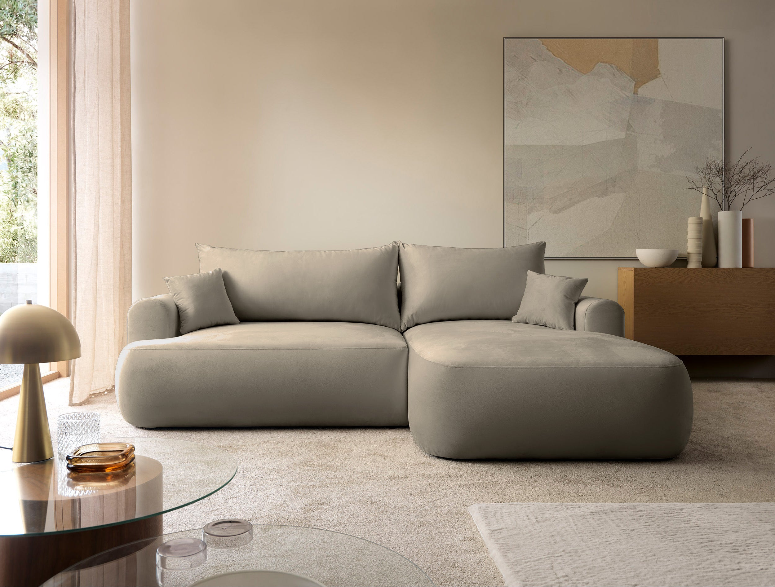 selsey-ovo-ecksofa-mit-schlaffunktion-rechts-l-form-mit-stauraum-grau-beiger-sam image 2