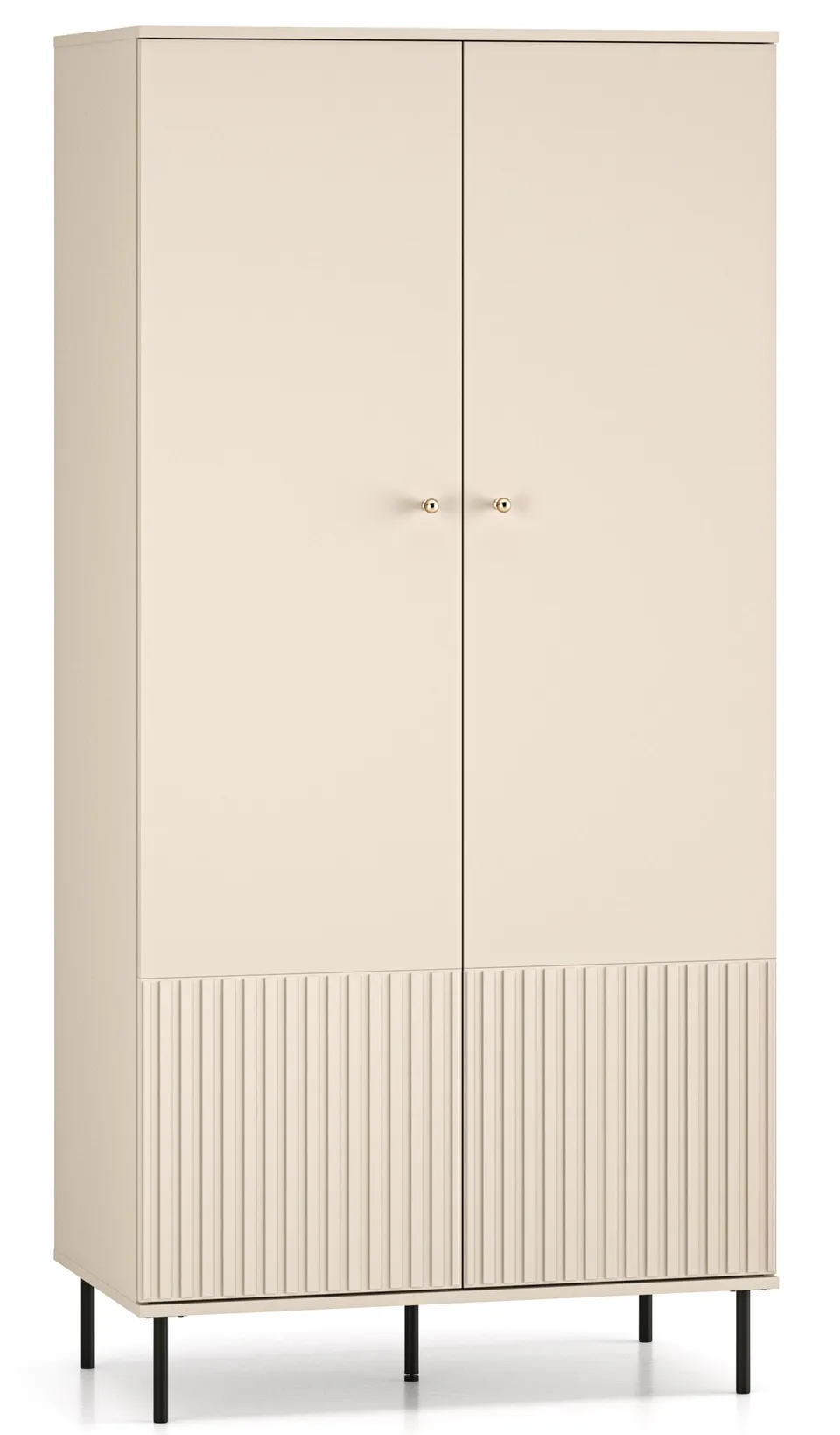 selsey-caletto-zweit-rige-garderobe-92-cm-beige-mit-lamellen image 1