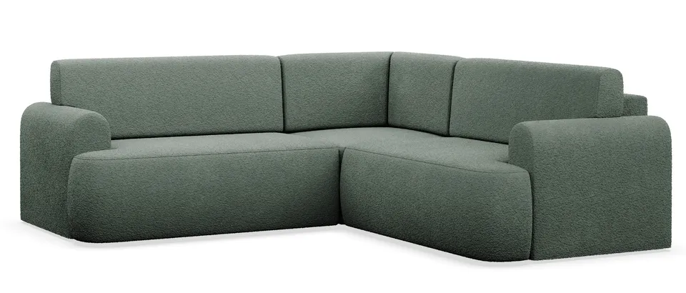 selsey-kaveo-ecksofa-mit-schlaffunktion-l-f-rmig-universell-dunkelgr-ner-samt image 1