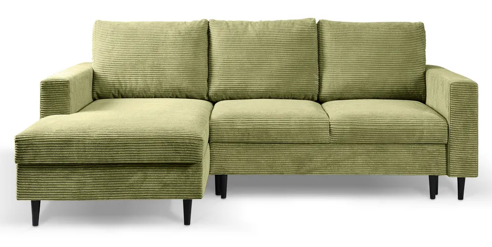selsey-nalika-ecksofa-l-form-links-mit-schlaffunktion-und-stauraum-cord-pistazie image 1