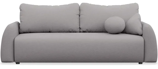 selsey-nubelle-dreisitziges-ausklappbares-sofa-mit-stauraum-grauer-chenillestoff image 1