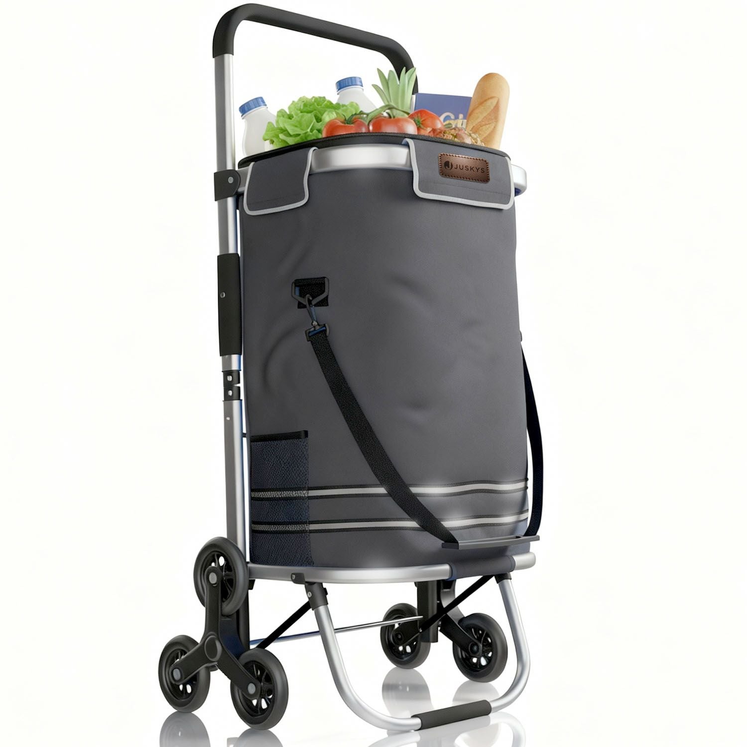 juskys-einkaufstrolley-treppensteiger-3in1-schwarz-56-l-bis-30-kg image 8