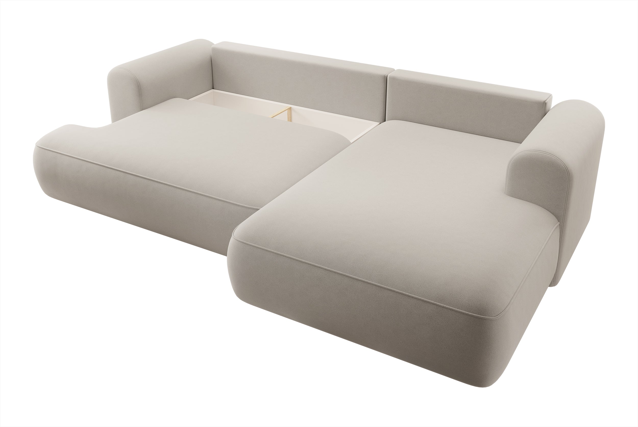 selsey-ovo-ecksofa-mit-schlaffunktion-l-f-rmig-rechts-mit-stauraum-hellbeiger-sa image 7