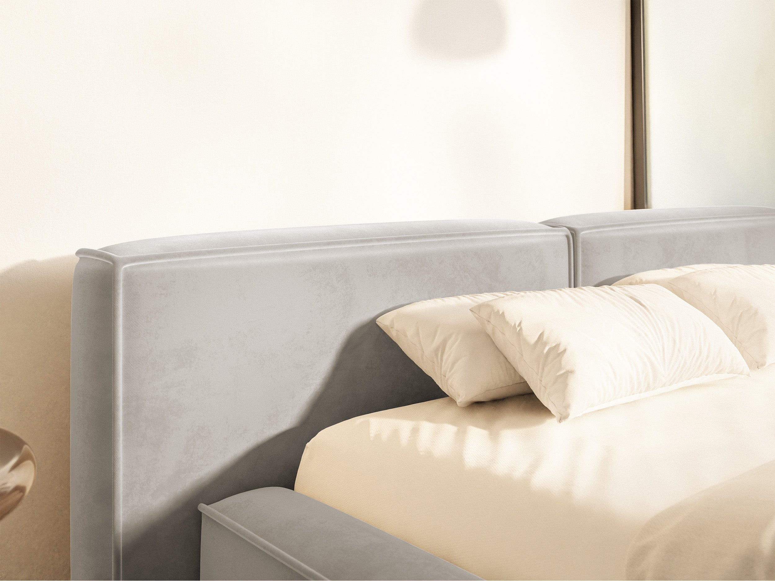 selsey-tilves-low-polsterbett-140x200-cm-mit-bettkasten-grau-beige-samt image 4