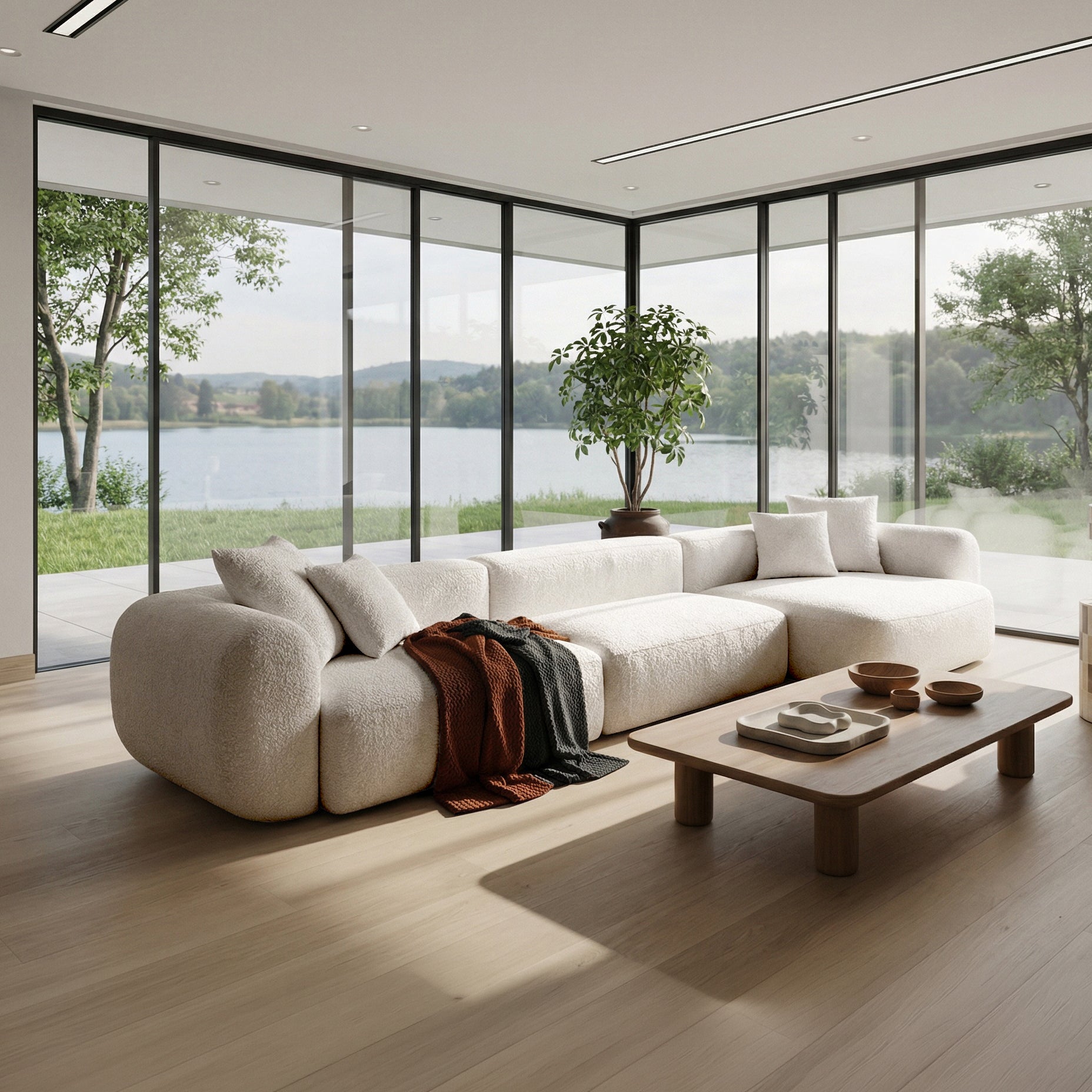 selsey-baomi-gro-es-modulares-ecksofa-l-form-rechts-mit-pouf-creme-chenille image 5