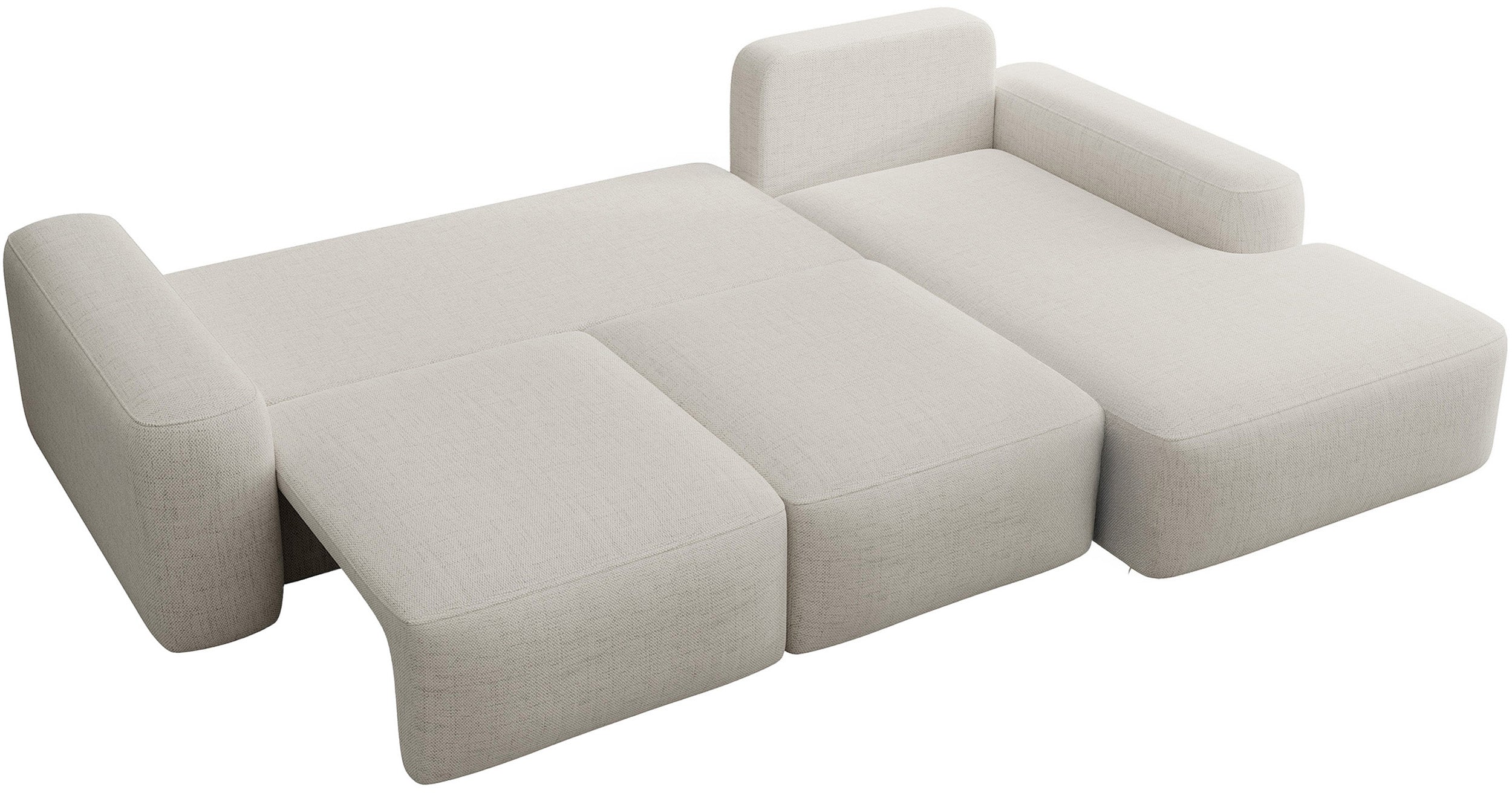 selsey-carnos-ecksofa-l-f-rmig-mit-schlaffunktion-creme-chenille-hydrophob-recht image 6