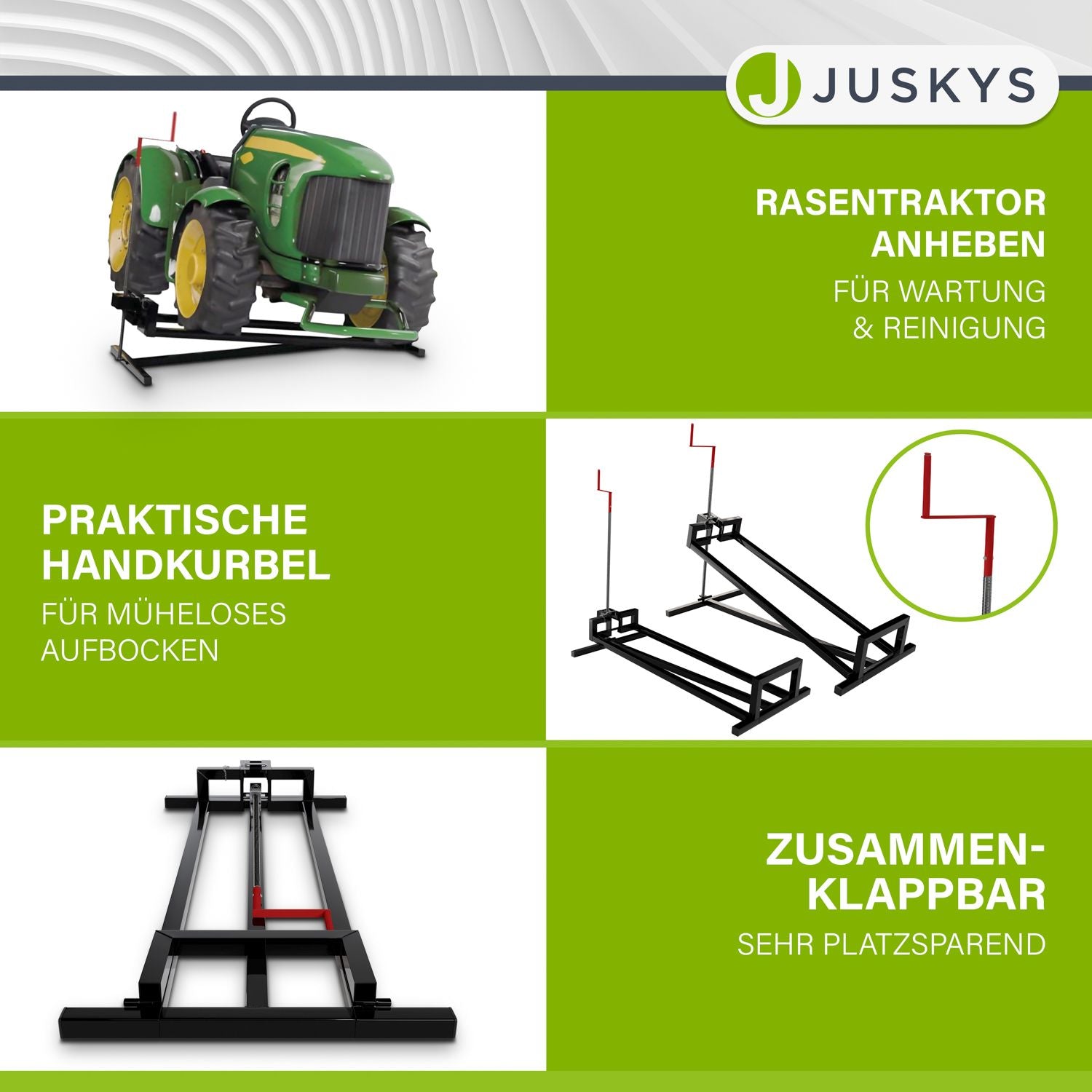 juskys-rasentraktorheber-bis-400-kg-hebevorrichtung-mit-handkurbel-bis-45 image 3