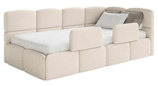 selsey-cloudy-jugendbett-90x200-cm-rechtsseitig-mit-stauraum-und-hellbeigen-bouc image 1