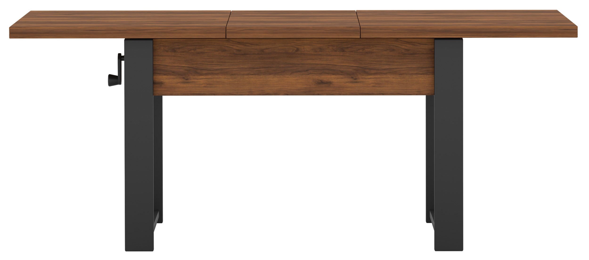 selsey-hugo-ausziehbarer-couchtisch-120-157-x67-cm-warmia-nussbaum-schwarz image 7