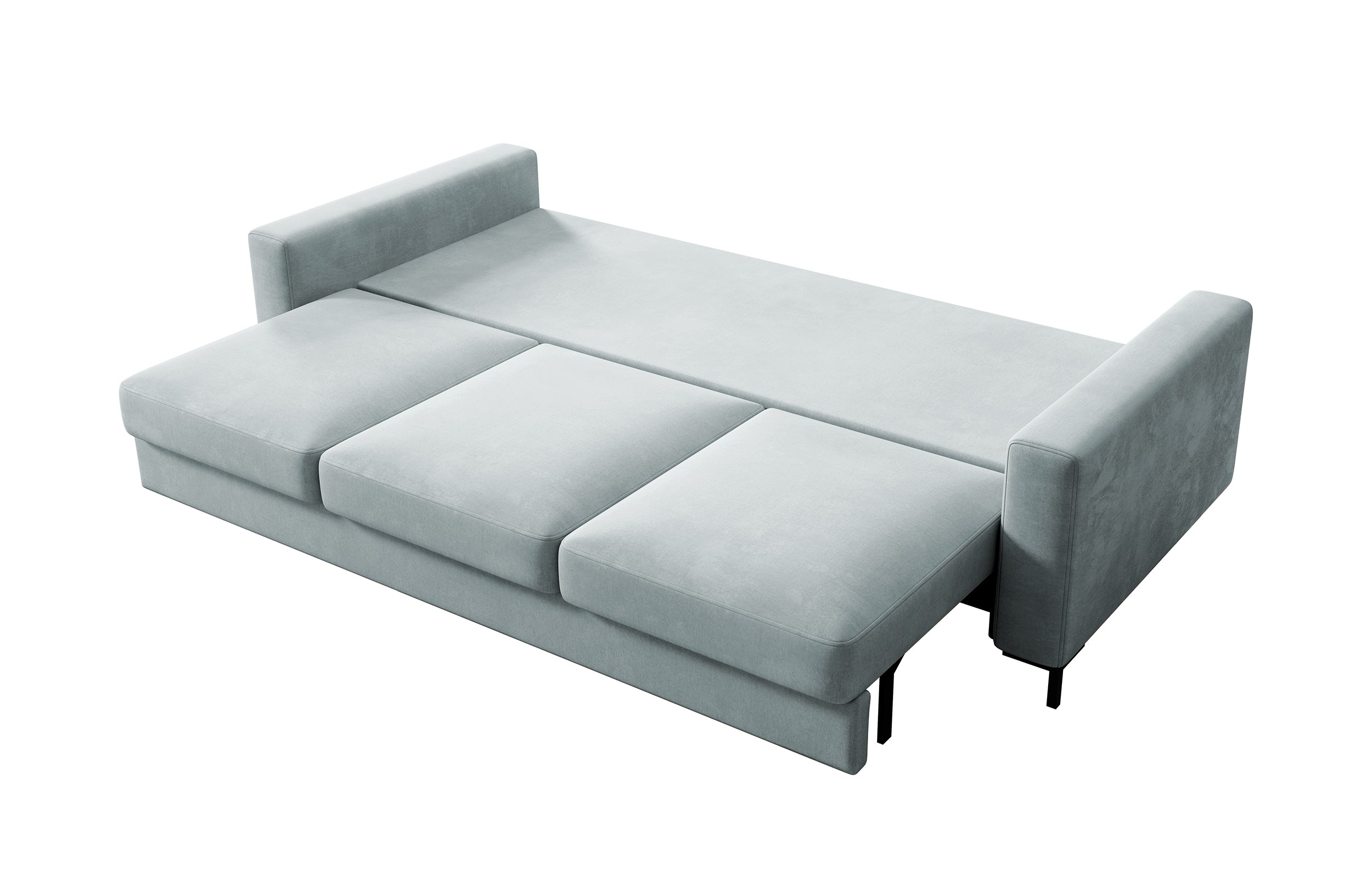 selsey-mokpeo-3-sitzer-schlafsofa-mit-stauraum-grau-samt image 6