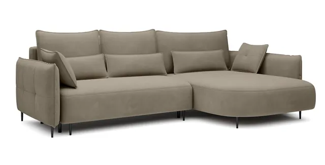 selsey-oblivio-ecksofa-l-form-rechts-mit-schlaffunktion-und-stauraum-hellbrauner image 1