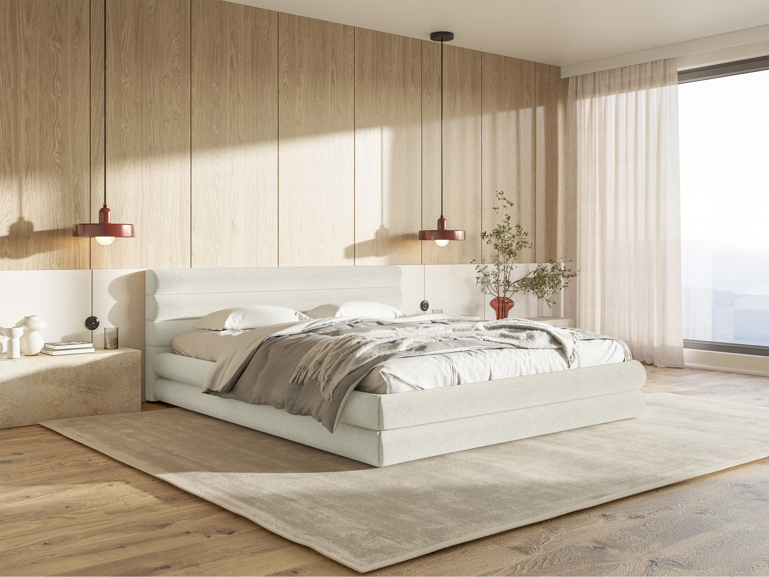 selsey-alegre-polsterbett-140x200-cm-mit-bettkasten-cremefarbener-chenille image 2