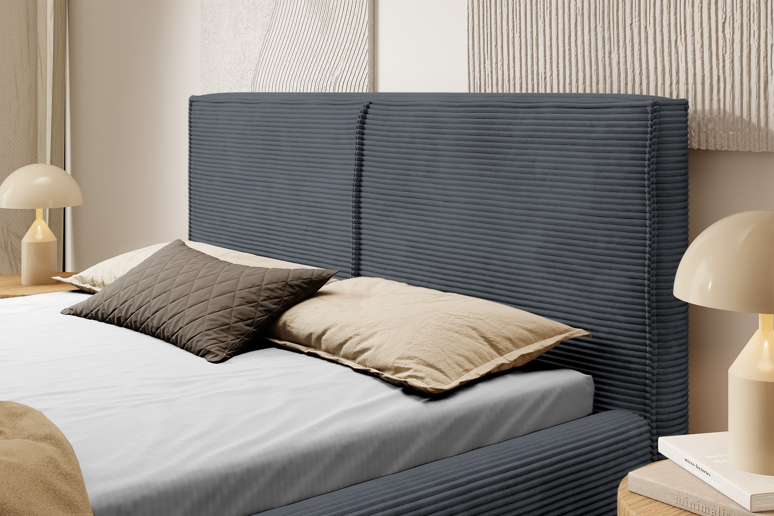 selsey-farese-gepolstertes-bett-160x200-cm-mit-stauraum-und-gasdruckfeder-grau-c image 4