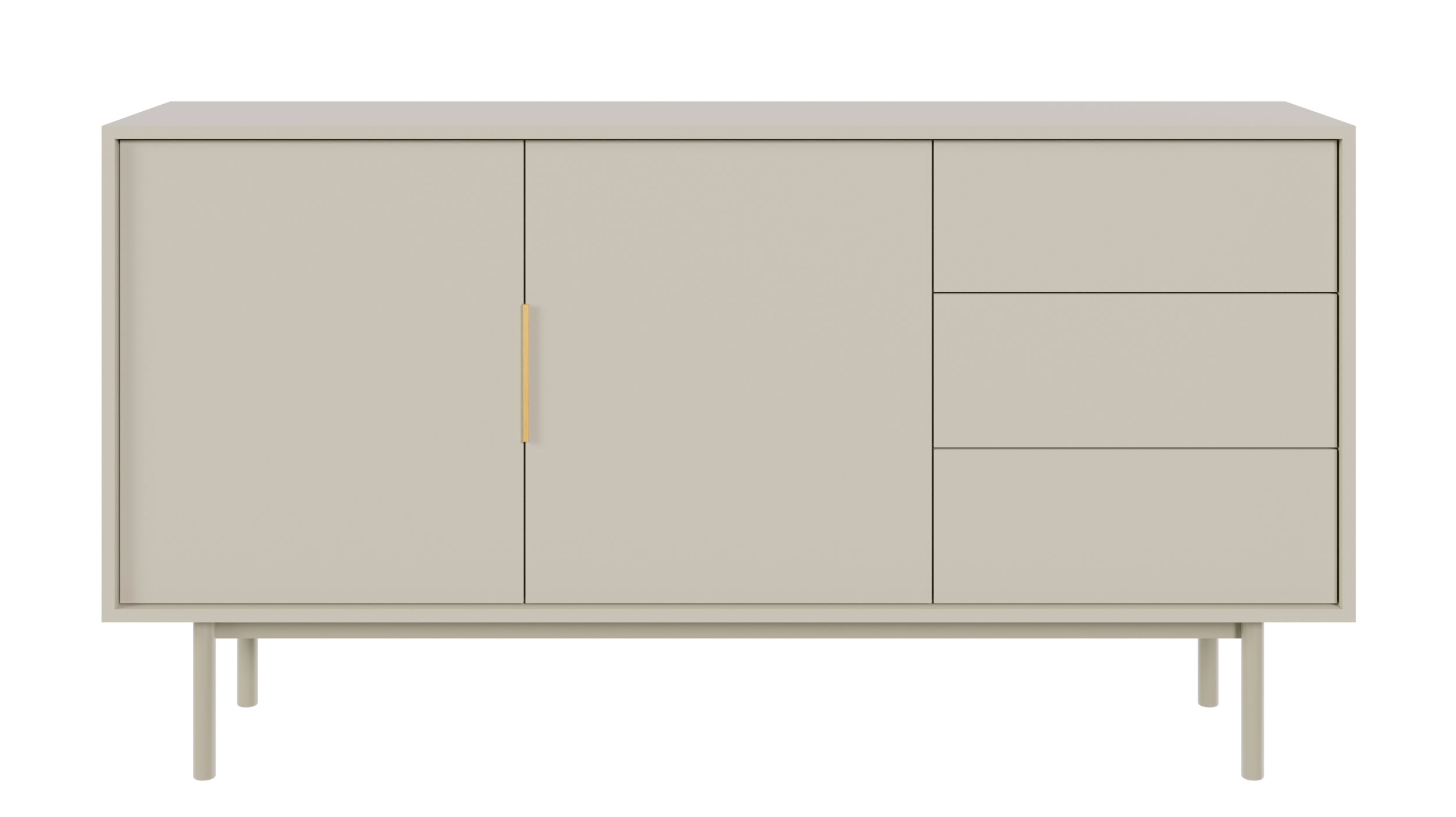selsey-viviaro-kommode-mit-2-t-ren-und-3-schubladen-154-cm-kaschmir image 8