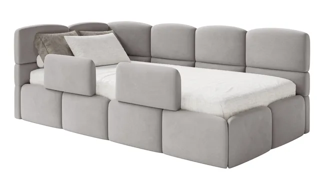 selsey-cloudy-jugendbett-90x200-cm-links-mit-stauraum-und-rausfallschutz-hellgra image 1