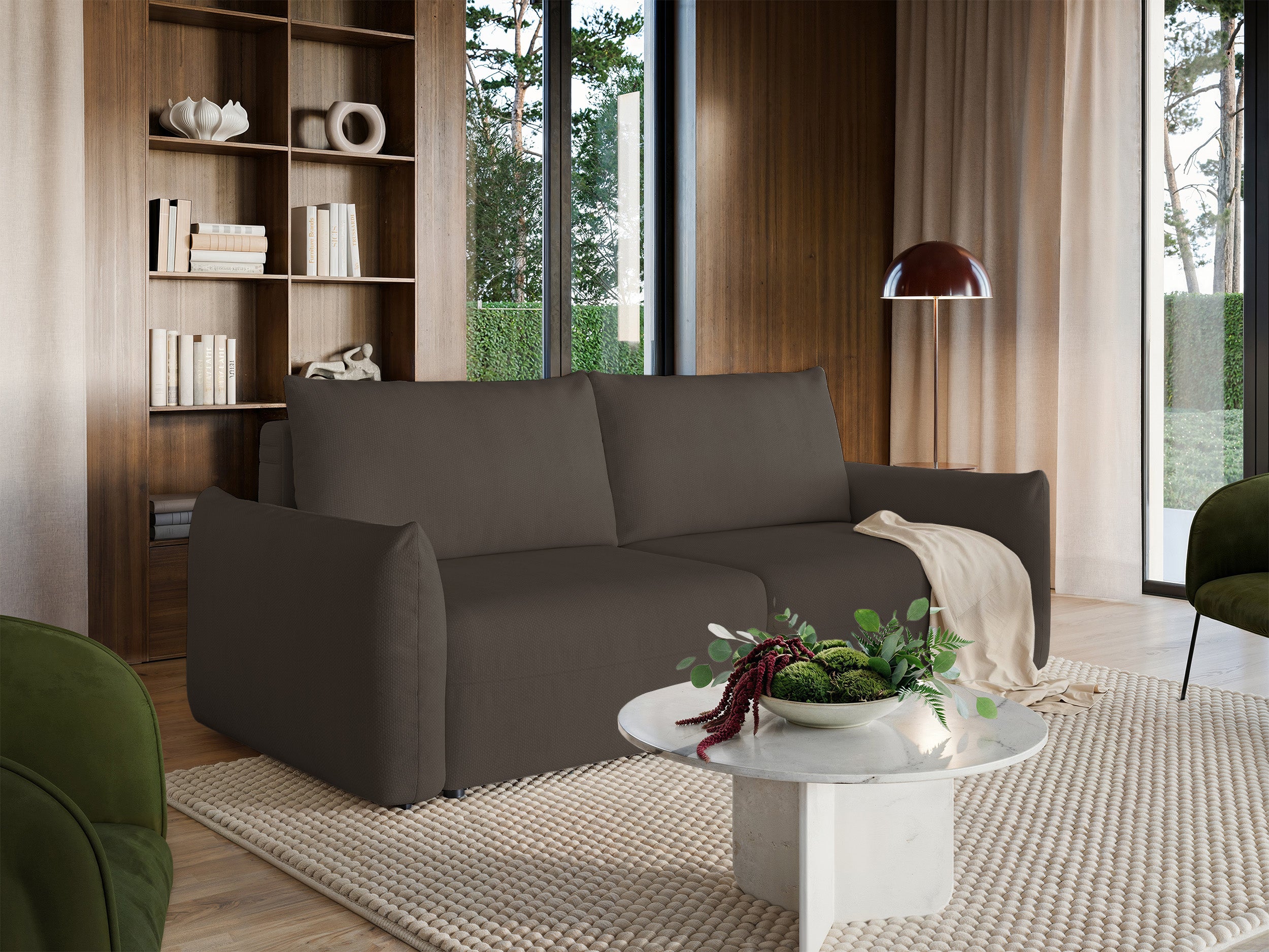 selsey-theolla-dreisitziges-ausziehbares-sofa-mit-stauraum-braunes-chenille image 5