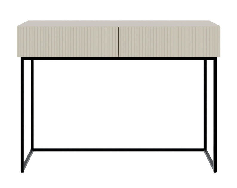 selsey-veldio-schminktisch-110-cm-grau-beige-mit-2-schubladen image 5