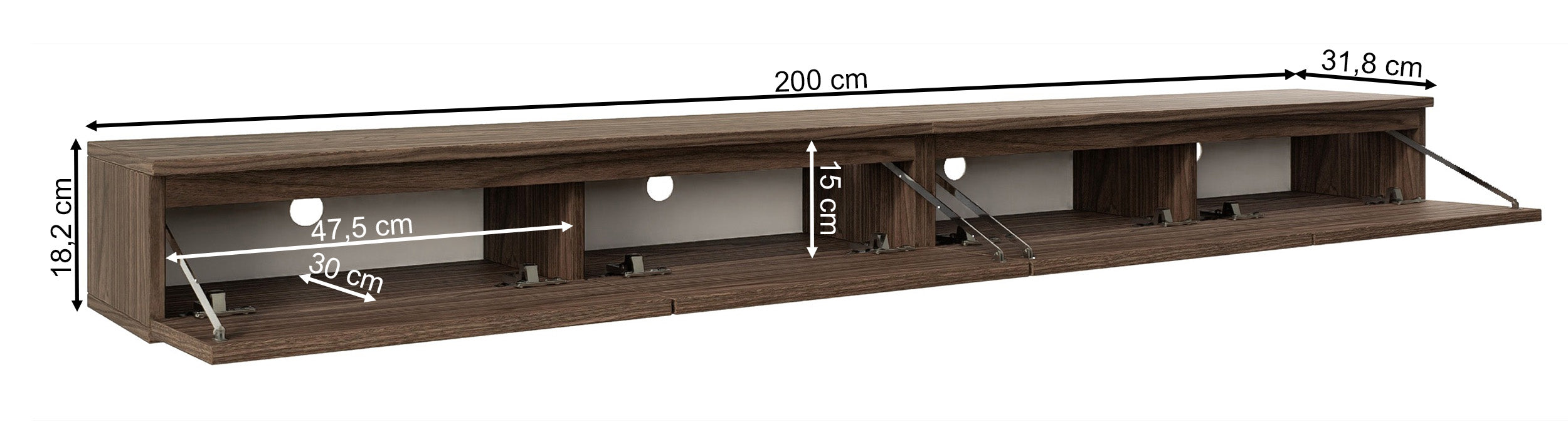 selsey-bemmi-slim-h-ngender-tv-schrank-200-cm-wisconsin-nussbaum image 7