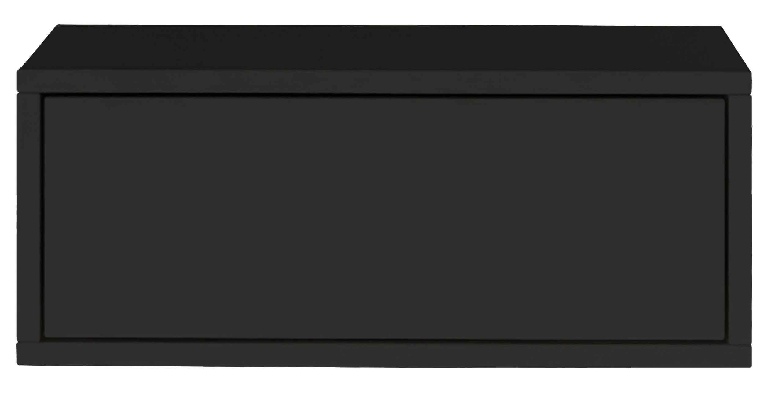 selsey-framme-h-ngender-nachttisch-50-cm-mit-schublade-schwarz-matt image 4