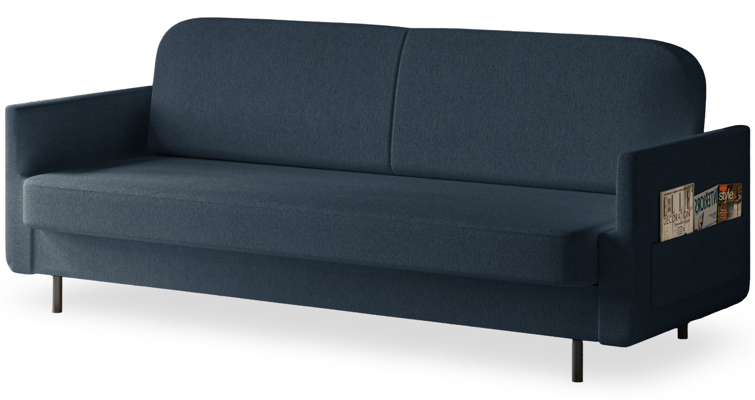 selsey-ovelio-dreisitziges-ausklappbares-sofa-mit-seitentasche-marineblauer-chen image 7