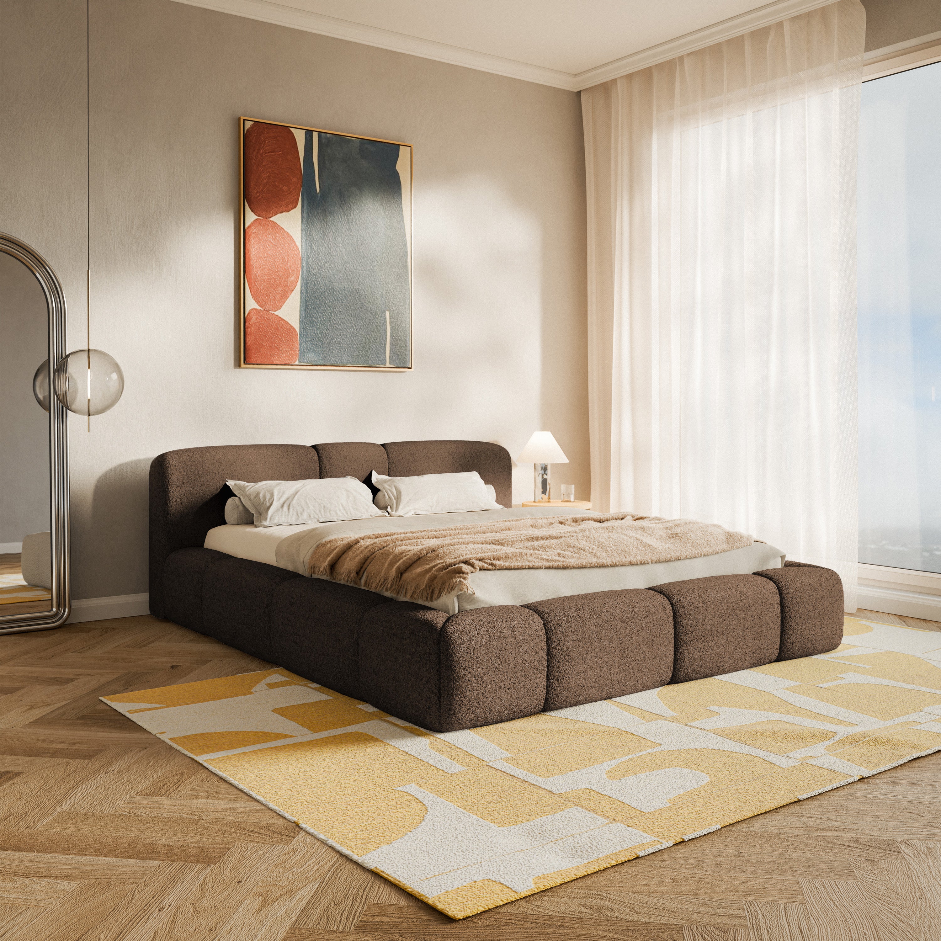 selsey-bowia-gepolstertes-bett-160x200-cm-mit-stauraum-hellbrauner-pl-sch image 6