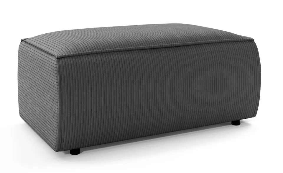 selsey-farese-cordhocker-pouf-grau image 1