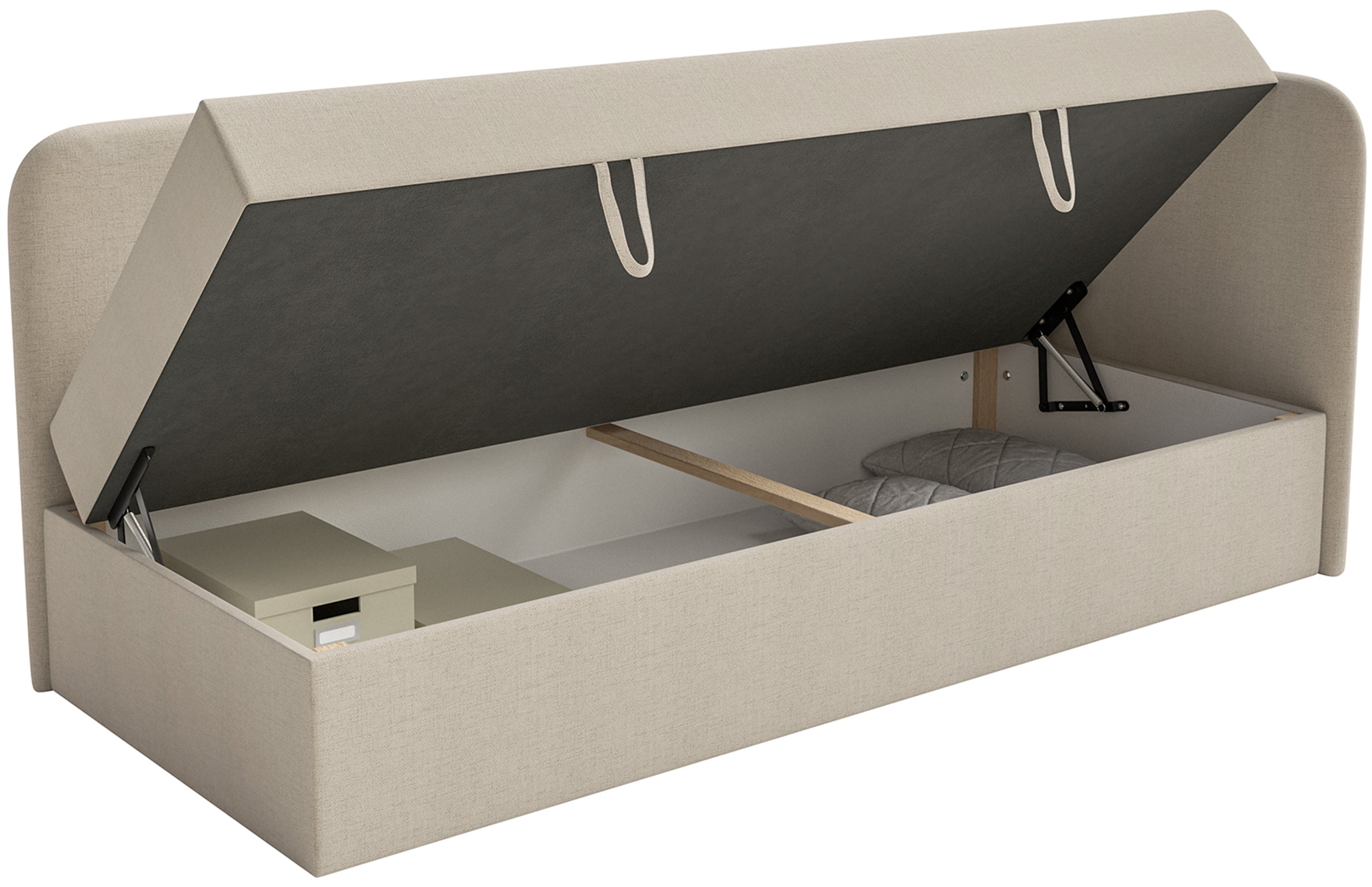 selsey-calmmo-jugendbett-90x200-cm-rechtsseitig-mit-stauraum-hellbeige-chenille image 7